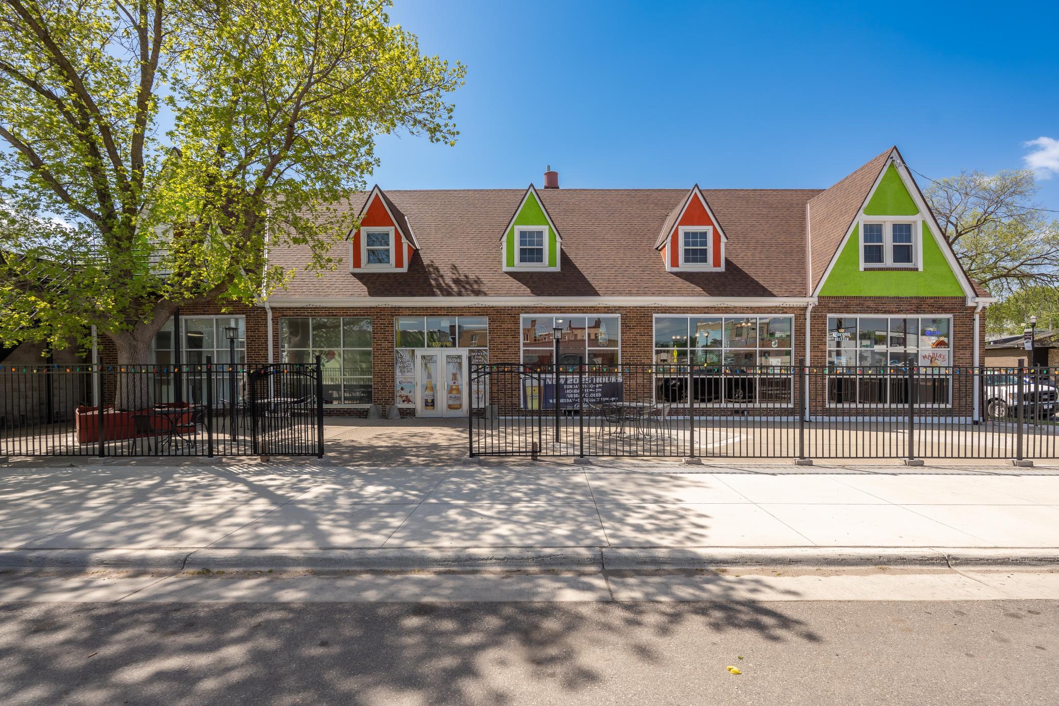 Excellent investment opportunity in the heart of downtown Glencoe! This highly visible corner-lot property features a versatile multi-tenant building with excellent income potential. The property includes a restaurant space, banquet/event room, office spaces, and an upper-level apartment. The sale includes the real estate, restaurant equipment, and the parking lot located directly behind the building. Buyers and agents to verify measurements.