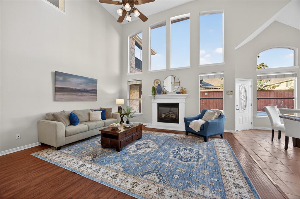 Beautiful Home with Pool in Frisco ISD This stunning West Plano residence, located in the highly acclaimed Frisco ISD, with an unbeatable location. The home offers an open and spacious floorplan with two bedrooms conveniently located downstairs, a versatile 5th bedroom that can serve as a private study, and a large upstairs gameroom with loft—perfect for entertaining or family living. Recently painted and new carpet isntalled, the home showcases wood floors, new carpet, granite counters, stainless steel appliances, recessed lighting, and vaulted ceilings, creating both warmth and elegance. Step outside to your private backyard retreat featuring a sparkling pool, ideal for summer fun, relaxing weekends, or hosting friends. Living here means enjoying the advantages of Frisco ISD, consistently recognized for academic excellence, athletics, and extracurricular opportunities. The location also puts you within minutes of The Shops at Legacy, Legacy West, Stonebriar Centre Mall, The Star, and a wide variety of upscale dining, shopping, and entertainment. With quick access to major highways, commuting to nearby corporate hubs or enjoying all that Plano and Frisco have to offer has never been easier. This home blends style, comfort, and convenience with top-tier schools and one of the most desirable locations in North Texas—schedule your showing today.