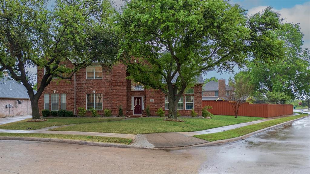 Fully renovated with high quality finishes, this stunning north facing Flower Mound corner lot home sits on 0.3 acre and features a PebbleTec pool, 3-car split garage, and 5 spacious bedrooms 2 down highlighting a designer kitchen with quartzite counters, ceiling height custom cabinets, double dishwashers, under cabinet lighting and plugs, and an open concept layout with abundant natural light, a luxurious primary suite with steam shower, quartz finishes, rain shower head, custom cabinetry, and extended closet flooring, plus upgraded bathrooms throughout, designer lighting, shutters, new flooring, fresh interior and exterior paint, dual staircases with new handrails, custom makeup room, a reimagined living room with glass doors, added windows, and new fireplace stonework, and an entertainer’s dream backyard with a new terrace, granite outdoor kitchen with Argentine grill, blackout shades, built in firepit, upgraded pool equipment, new landscaping, concrete work, and much more, all in a prime location near top rated schools, 2499, 3040, DFW Airport, and Las Colinas.