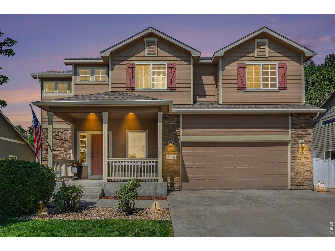 Don't miss out on this stunning home! Perched on one of the premier lots in the Clearview neighborhood, this exceptional two-story home offers some of the most breathtaking mountain and open space views in Johnstown. Designed for both comfortable everyday living and effortless entertaining, the spacious floor plan features four bedrooms, three bathrooms, and a generously sized primary suite complete with a private full bath. The conveniently located upper-level laundry room adds everyday functionality, while the expansive kitchen showcases stainless steel appliances, abundant counter space, and a seamless connection to the dining area-creating the perfect place to gather with family and friends. The unfinished basement with rough ins, provides endless possibilities for future expansion, allowing you to customize the space to fit your lifestyle. Step outside to one of the home's most remarkable features-an incredible backyard with mature landscaping that backs to hundreds of acres of open space and private farmland with no rear neighbors. Enjoy sweeping mountain views, unforgettable Colorado sunsets, and the peaceful beauty of the surrounding landscape from the spacious patio. Whether you're hosting summer barbecues, enjoying your morning coffee, or unwinding after a long day, this private outdoor retreat offers an exceptional setting to enjoy Colorado living. Ideally located on Johnstown's sought-after west side, the home provides quick access to Interstate 25, making travel to Fort Collins, Loveland, Greeley, and Denver convenient. Completing the package is a spacious three-car tandem garage with ample room for vehicles, recreational equipment, and additional storage, offering the flexibility today's homeowners appreciate.