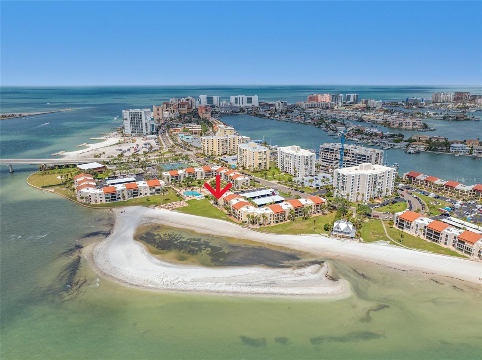 Waterfront Views That Never Get Old!Experience the best of Clearwater Beach living at Gulf House in Clearwater Point. This beautifully updated and furnished 2-bedroom, 2-bath waterfront condo showcases stunning views of Clearwater Pass, the Intracoastal Waterway, and Bird Island from the living room, primary suite, and sunroom.Designed for comfortable coastal living, the residence features luxury vinyl plank flooring throughout, plush new carpeting in both bedrooms, fresh paint, all-new interior doors, updated light fixtures, a new dishwasher, and a convenient in-unit washer/dryer combo. A new A/C system installed in May 2025 provides added comfort and peace of mind. The bright, inviting interior blends modern updates with a relaxed beachside atmosphere, making it truly move-in ready.Spend your days watching boats cruise through Clearwater Pass, dolphins play in the water, and coastal wildlife gather around Bird Island, all from the comfort of your own home. The spacious primary suite offers an en-suite bath and generous closet space, while the versatile second bedroom features a built-in office and Murphy bed, perfect for guests, remote work, or both.Clearwater Point residents enjoy an exceptional collection of resort-style amenities, including a private residents-only beach, three waterfront pools, heated spa, tennis courts, shuffleboard, waterside grilling and dining areas, and beautifully maintained grounds. Covered parking and private storage add convenience, while condo fees include basic cable and high-speed internet.Located on the highly desirable south end of Clearwater Beach, you're just a short stroll from restaurants, cafés, shopping, miniature golf, and the Jolly Trolley.Whether you're looking for a primary residence, seasonal escape, or investment opportunity, this move-in-ready waterfront condo offers breathtaking views, thoughtful upgrades, and the laid-back lifestyle that makes Clearwater Beach one of Florida's most sought-after destinations.Fully furnished, beautifully updated, and perfectly positioned on the water, this is coastal living at its best!