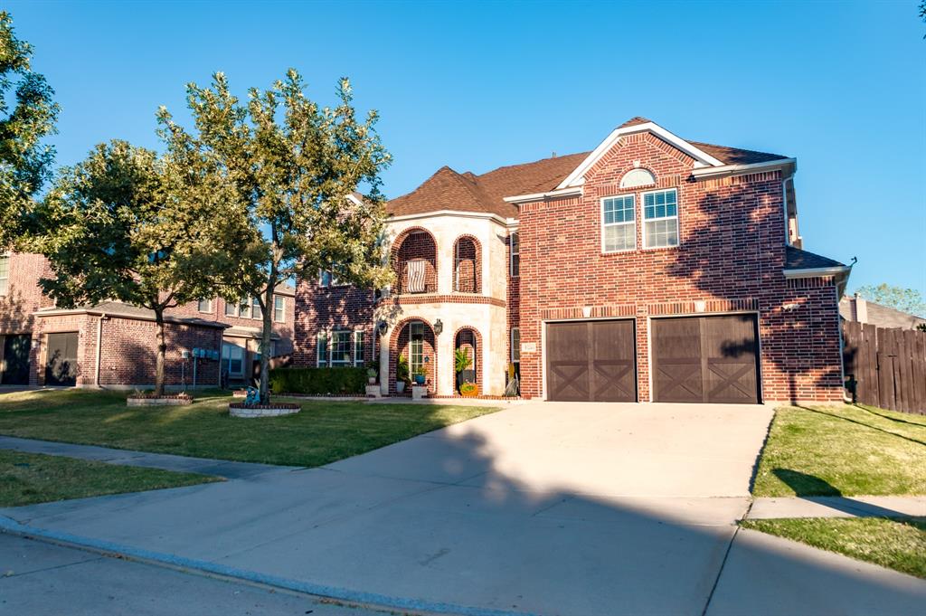 Welcome to this stunning 6-bedroom, 5-bath home nestled in the sought-after Sorano community of Frisco. This beautifully maintained property offers 4,071 sq. ft. of elegant living space on a spacious corner lot with a private backyard oasis.

Step inside to an inviting two-story foyer that opens to a light-filled living area featuring hand-scraped hardwood floors, a stone gas fireplace, and soaring ceilings. The gourmet kitchen is a chef’s dream with granite countertops, stainless steel appliances, gas cooktop, butler’s pantry, and a huge walk-in pantry—perfect for entertaining.

The primary suite is a luxurious retreat with double vanities, soaking tub, separate shower, and a large walk-in closet. 
Upstairs, you’ll find additional bedrooms, a game room, and flexible spaces for a home office or media room.

Enjoy outdoor living with a vaulted covered patio, granite and stone outdoor kitchen, and beautifully landscaped yard. 
Additional features include tankless water heater, custom mudroom bench, and upgraded light fixtures.

Community & Location:
Located in Frisco ISD near top-rated schools
Easy access to shopping, dining, and major highways

Key Features:
6 Bedrooms + Study
5 Bathrooms
3-Car Oversized Garage
Outdoor Kitchen & Covered Patio
Energy-Efficient Upgrades


?? Schedule your private tour today and make this Frisco gem yours!