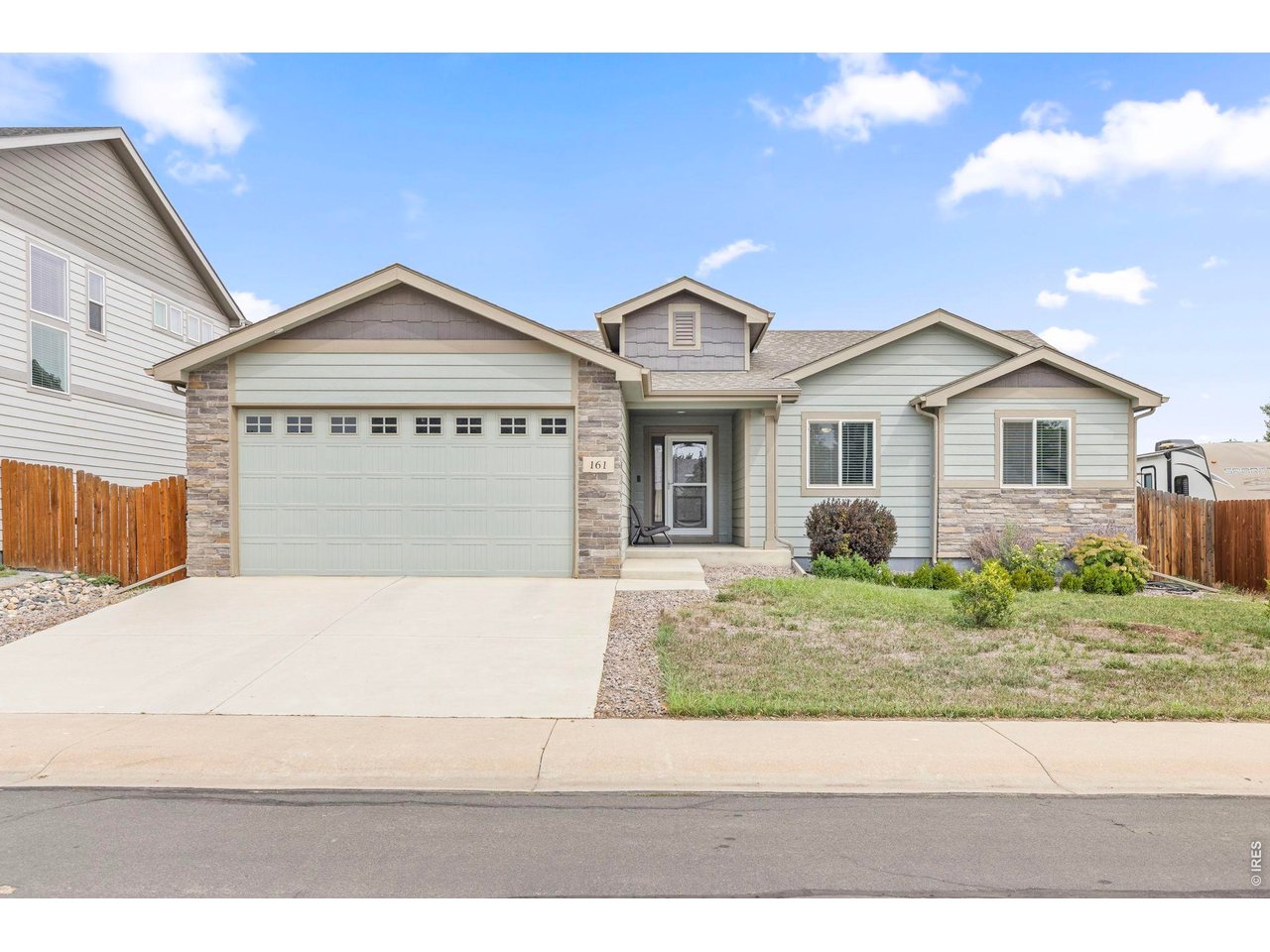 Coming Soon right in the heart of Milliken is this 7 year old home with no HOA, no metro tax and priced at just $450,000! Built in 2019, this well cared for vaulted ranch features 3 bedrooms, 2 bathrooms, 2 car garage with a full unfinished basement. The kitchen is gorgeous with granite countertops, stainless steel appliances, gas cooktop and LVP flooring. You'll be spoiled this winter with the south facing driveway. This 8,276 sq ft lot has a sprinkler system in the front and an added stamped concrete back patio, tool shed and two tall poplar trees inside the fully fenced back yard. Showings begin Thursday, September 10.