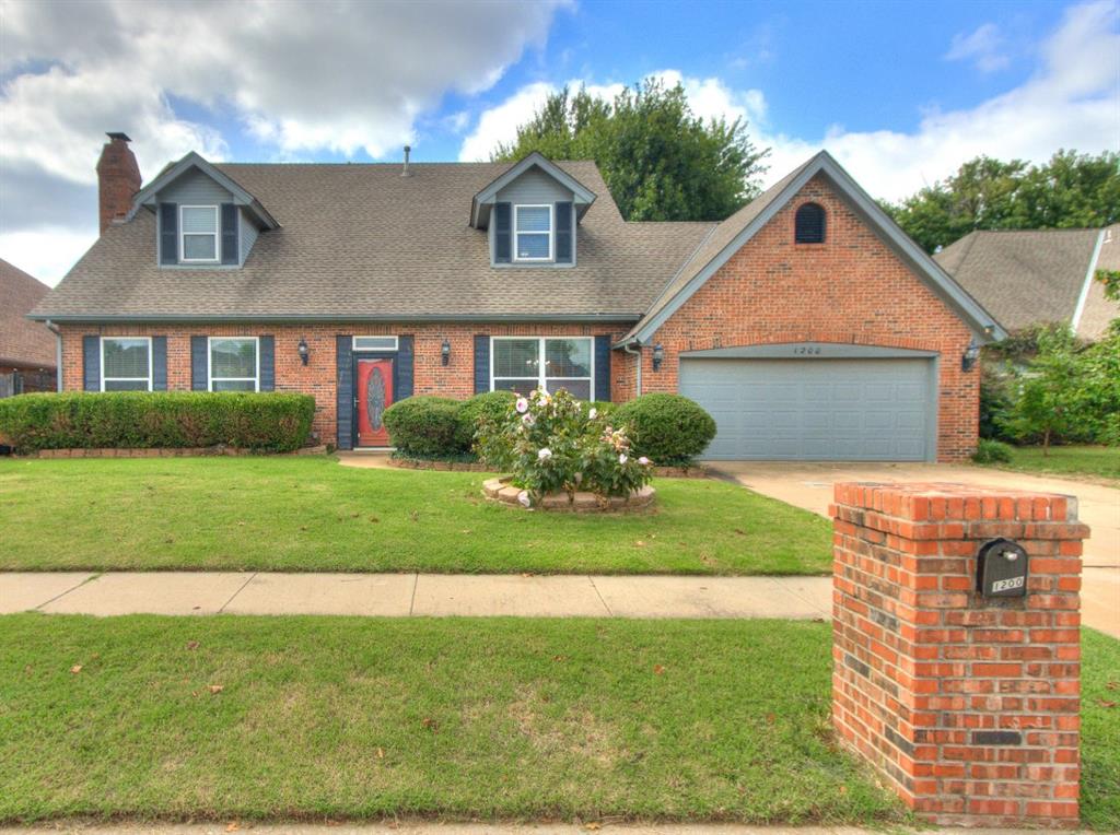 OPEN HOUSE THIS SUNDAY 2-4PM 10/12/25 *$7,100.00 PRICE IMPROVEMENT*Discover this beautiful two-story home in the highly desirable Danforth Farms community in Edmond, OK. Located within Edmond School District, this residence offers a perfect blend of style and function. Step inside to be greeted by a stunning stair banister and chandelier, that adds a welcoming touch to the entryway. The home features new living room, stair, and bedroom carpets throughout, enhancing comfort and modern appeal.

The home includes 3 spacious bedrooms and 2.5 bathrooms, including a large primary suite with an updated bathroom for your comfort. The interior boasts two large living areas featuring two wood-burning fireplaces in the living room spaces, ideal for family gatherings and relaxation, a formal dining room or office space perfect for special occasions or workspace, and a chef’s dream kitchen equipped with granite countertops, a stainless steel Bosch cooktop, built-in ovens, and microwave. The generous walk-in pantry provides ample storage, and the two patios off the kitchen and living spaces are perfect for entertaining guests or enjoying outdoor living.

The expansive backyard offers plenty of space for outdoor activities, with lush green trees creating expansive privacy, gardening, or future enhancements. This charming home combines stylish updates with practical living spaces — an excellent opportunity to own a beautiful home in a fantastic Edmond neighborhood. Schedule your private tour today as this stunning home with charm in Danforth Farms will not last long!