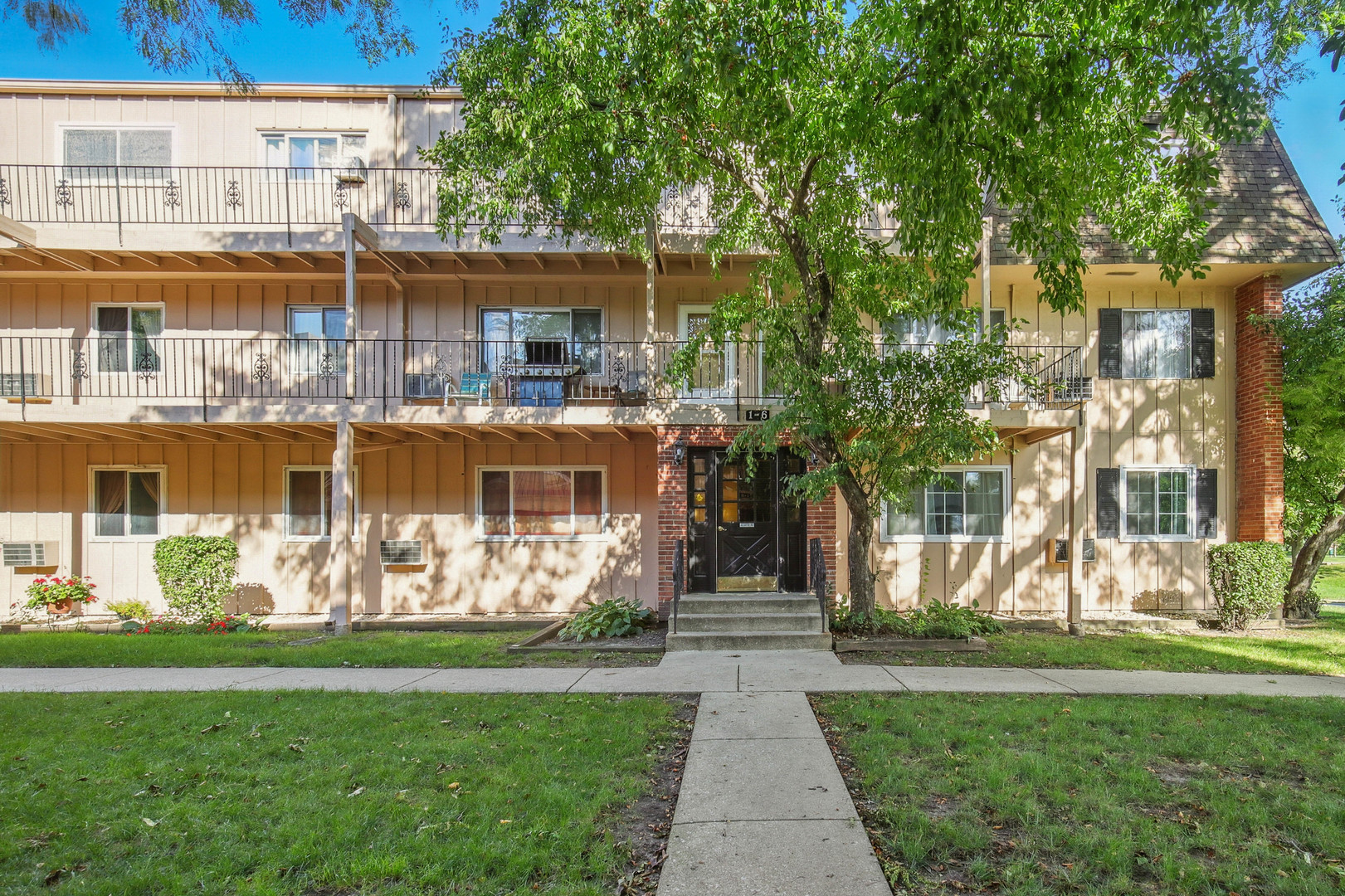 Welcome to this beautifully well maintained  2-bedroom, 1-bath condo in the heart of Rolling Meadows! This first-floor unit offers an open and functional layout with a spacious living room that flows into the dining area-perfect for entertaining. The kitchen features modern ample counter space, and room for a breakfast nook. Both bedrooms are generously sized with large closets for extra storage. Located minutes from I-90, Route 53, Woodfield Mall, and plenty of shopping, dining, and parks-this condo combines comfort and convenience at an affordable price. Don't miss out-schedule your showing today!