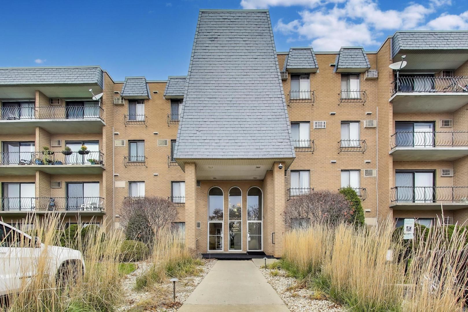 Your search is over! Step into this great condo located in a beautifully maintained and secure building. This spacious unit features 2 large bedrooms-including a primary bedroom with dual closets-and 2 full baths. The unit comes with 2 parking spaces.   Enjoy comfort year-round with three wall A/C units. The generous living room opens to a semi-private balcony where you can relax and take in the peaceful, tree-lined view. No rentals and no pets are permitted in the building, ensuring a quiet and stable community.  This is an estate sale. Units 133 and 113 are being sold separately but can also be purchased together as a bundle. The Virtual tour is of unit 133. Unit 113 and 133 have the same floor plan