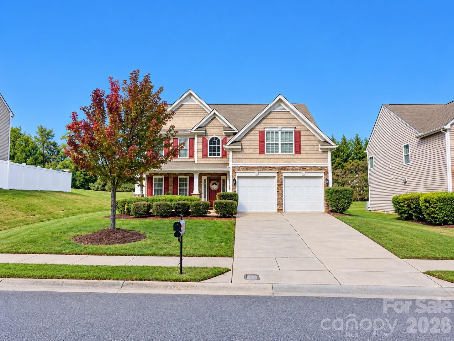 5 BEDROOMS. OVER 2,600 SQ FT. MAIN-LEVEL GUEST SUITE. COMMUNITY POOL! Welcome to this spacious two-story home in Charlotte’s established Stafford community, offering the perfect blend of comfort, functionality, and convenience!Step inside to discover beautiful hardwood flooring, a formal dining room, and an inviting living room with a cozy gas fireplace. The eat-in kitchen features granite countertops, a breakfast bar, and ample space for everyday living and entertaining. A main-level bedroom with a full bathroom offers flexibility for guests, multigenerational living, or a private home office.Upstairs, the spacious primary suite features a walk-in closet, dual vanities, a relaxing garden tub, and a separate walk-in shower. Additional bedrooms and an oversized bedroom/bonus room provide versatile living space. Additional highlights include recessed lighting, smart thermostats, and an attached two-car garage.Beyond your front door, enjoy Stafford’s community swimming pool, playground, and walking trails, offering recreation and outdoor enjoyment right within the neighborhood.LOCATION IS EVERYTHING! Conveniently situated near I-485, Rocky River Road, and approximately 25 minutes from Uptown Charlotte! Enjoy easy access to UNC Charlotte, University City, Harrisburg, and Concord. Nearby destinations include the growing Farmington development, Brookdale Village, Harrisburg Town Center, and an abundance of shopping and dining options. Spend your weekends exploring Reedy Creek Nature Preserve, shopping at Concord Mills, enjoying events at Charlotte Motor Speedway, or catching a concert at Truliant Amphitheater.With over 2,600 square feet of living space, desirable neighborhood amenities, and convenient access to Charlotte’s shopping, dining, and entertainment, this home delivers the space, lifestyle, and location you’ve been looking for. Schedule your private showing today!