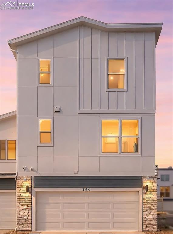 Welcome to the Kendrick, a brand-new three-story townhome built by Lokal Homes, designed for modern, low-maintenance living in the highly desirable Victory Ridge area of North Colorado Springs. This thoughtfully designed floor plan features 2 bedrooms, 2.5 bathrooms, and well-planned living spaces that combine comfort, style, and functionality. The lower level welcomes you with a private entry, a covered patio perfect for enjoying Colorado’s sunshine, and an oversized two-car garage with additional room for storage. This level provides both privacy and convenience, creating a functional entry point for everyday living. The main level showcases a bright open-concept layout where the kitchen, dining area, and living room flow seamlessly together. The kitchen is designed for both entertaining and daily life, featuring a large center island, modern finishes, and ample cabinet space. The dining area connects effortlessly to the inviting living room, while a private balcony extends your living space outdoors—perfect for morning coffee or relaxing in the evening. Upstairs, the spacious primary suite offers a comfortable retreat with a walk-in closet and private bath featuring dual vanities. The secondary bedroom also includes a walk-in closet and convenient access to a full bathroom, making it ideal for guests, roommates, or a home office. A centrally located laundry area adds everyday convenience to the upper level. Located in North Colorado Springs near Interquest Parkway and I-25, this new construction townhome provides easy access to shopping, dining, and entertainment, including The Promenade Shops at Briargate, Topgolf, and the U.S. Air Force Academy. Outdoor recreation is just minutes away with Garden of the Gods, scenic hiking trails, and parks nearby, offering the perfect blend of lifestyle and location in one of Colorado Springs’ most connected communities.