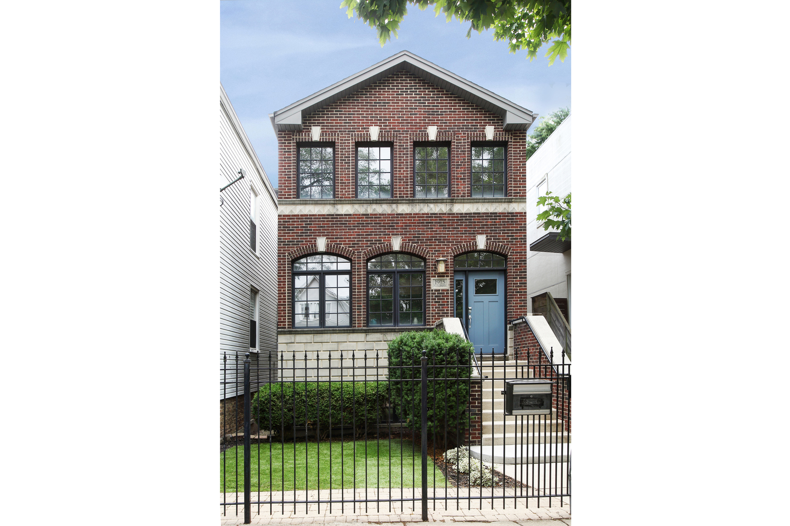 CONSTRUCTED IN 2004, 1915 N ALBANY FEATURES FOUR BEDROOMS AND 3.5 BATHS, ENCOMPASSING 3900 SQUARE FEET, WITH 2600 SQUARE FEET ABOVE GRADE AND AN ADDITIONAL 1300 SQUARE FEET ON THE GARDEN LEVEL.  THE MAIN LEVEL OFFERS AN OPEN-CONCEPT DESIGN, INTEGRATING A DINING AND LIVING ROOM COMBINATION, A POWDER ROOM, AND AN EXPANSIVE KITCHEN. THE KITCHEN IS EQUIPPED WITH STAINLESS STEEL APPLIANCES, GENEROUS STONE COUNTER SPACE, AMPLE CABINETRY, AND AN OVERSIZED FAMILY ROOM. THE ENTIRETY OF THE FIRST FLOOR IS ADORNED WITH ELEGANT CROWN MOLDING.  ASCENDING TO THE SECOND FLOOR, ONE IS GREETED BY A THOUGHTFULLY DESIGNED LAYOUT THAT INCLUDES THREE GENEROUSLY SIZED BEDROOMS AND TWO FULL BATHROOMS, ALL UNIFIED BY STRIKING CATHEDRAL CEILINGS THAT ENHANCE A SENSE OF SPACE AND LIGHT. EACH OF THE THREE BEDROOMS IS A SANCTUARY OF COMFORT AND CONVENIENCE, OFFERING SUBSTANTIAL CLOSET SPACE TO ACCOMMODATE A COMPREHENSIVE WARDROBE AND PERSONAL BELONGINGS. THE PRIMARY SUITE, IN PARTICULAR, IS METICULOUSLY APPOINTED WITH NOT JUST ONE, BUT FOUR SEPARATE CLOSETS, PROVIDING UNPARALLELED STORAGE SOLUTIONS AND CONTRIBUTING TO A SENSE OF ORDER AND TRANQUILITY. THE PRIMARY BATH, A TESTAMENT TO MODERN ELEGANCE, UNDERWENT A COMPREHENSIVE RENOVATION IN 2023, RESULTING IN A SOPHISTICATED SPACE THAT NOW FEATURES A SLEEK, GLASS-ENCLOSED WALK-IN SHOWER COMPLEMENTED BY A CONTEMPORARY DOUBLE SINK VANITY, PROVIDING AMPLE COUNTER SPACE AND STORAGE, TRULY MAKING IT A HIGHLIGHT OF THIS HOME.    THE FINISHED LOWER LEVEL, DISTINGUISHED BY 9-FOOT CEILINGS, INCLUDES A RECREATION ROOM, A FOURTH BEDROOM (ADAPTABLE AS AN OFFICE), A FULL BATH, AND A UTILITY ROOM. OUTDOOR AMENITIES INCLUDE TWO FULL-SIZED DECKS: ONE ACCESSIBLE FROM THE FAMILY ROOM, AND THE SECOND SPANNING THE ENTIRE TWO-CAR GARAGE.  AN EXCEPTIONAL LOCATION; SITUATED ON A TRANQUIL, TREE-LINED STREET, THIS HOME STANDS ONE BLOCK FROM THE 606 TRAIL AND HALF A BLOCK FROM ARMITAGE AVENUE'S RESTAURANT ROW. VERDANT AND LAID BACK PALMER SQUARE IS STEPS AWAY, AND THE CALIFORNIA BLUE LINE ONLY STEPS FROM PALMER SQUARE.