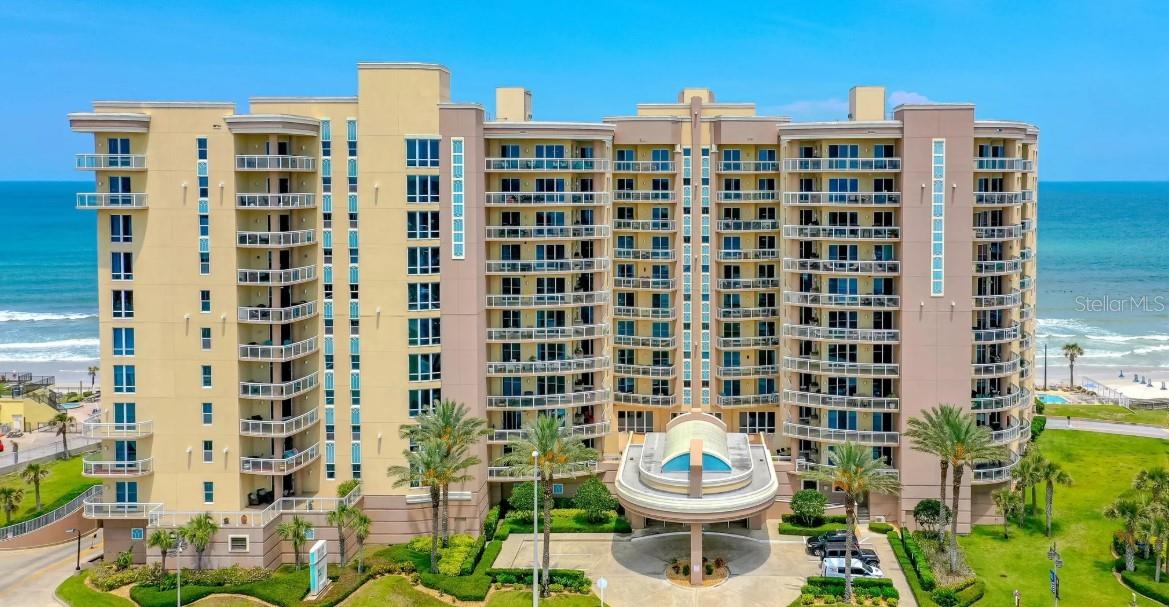 SIRS Compliant / Fully Funded Reserves. Ocean Vistas Condominium is the premier oceanfront address located in Daytona Beach Shores. This rare fully furnished 4 bedroom 3 bathroom unit boosts of spectacular views of the Atlantic Ocean. Unit features 2 Master Suites, 1 Queen Suite with sitting area and fourth bedroom with twin beds. The oversized kitchen has custom cabinets granite countertops and stainless steel appliances. Spectacular views from the 5th floor 500 square foot balcony also provides an outdoor grill. Enjoy the "5 Star" amenities which include state of the art fitness center and luxurious clubhouse perfect for entertaining or rent the unit out weekly for tremendous rental revenue. This is an exceptional income producing unit! The on-site concierge provides residents and guests with planning the numerous experiences Daytona has to offer. Ocean Vistas outside features a 75 foot heated pool, hot tub, fire pit, and two dog walks on site, and ample parking. Located only 1.5 miles from the Main Street Pier, 10 minutes to the Daytona International Speedway, 15 minutes to Kennedy Space Center and 1 hour and 20 minutes to all major theme parks (Disney, Universal & SeaWorld). Come and live the opulent beachfront lifestyle while enjoying everything Central Florida has to offer.