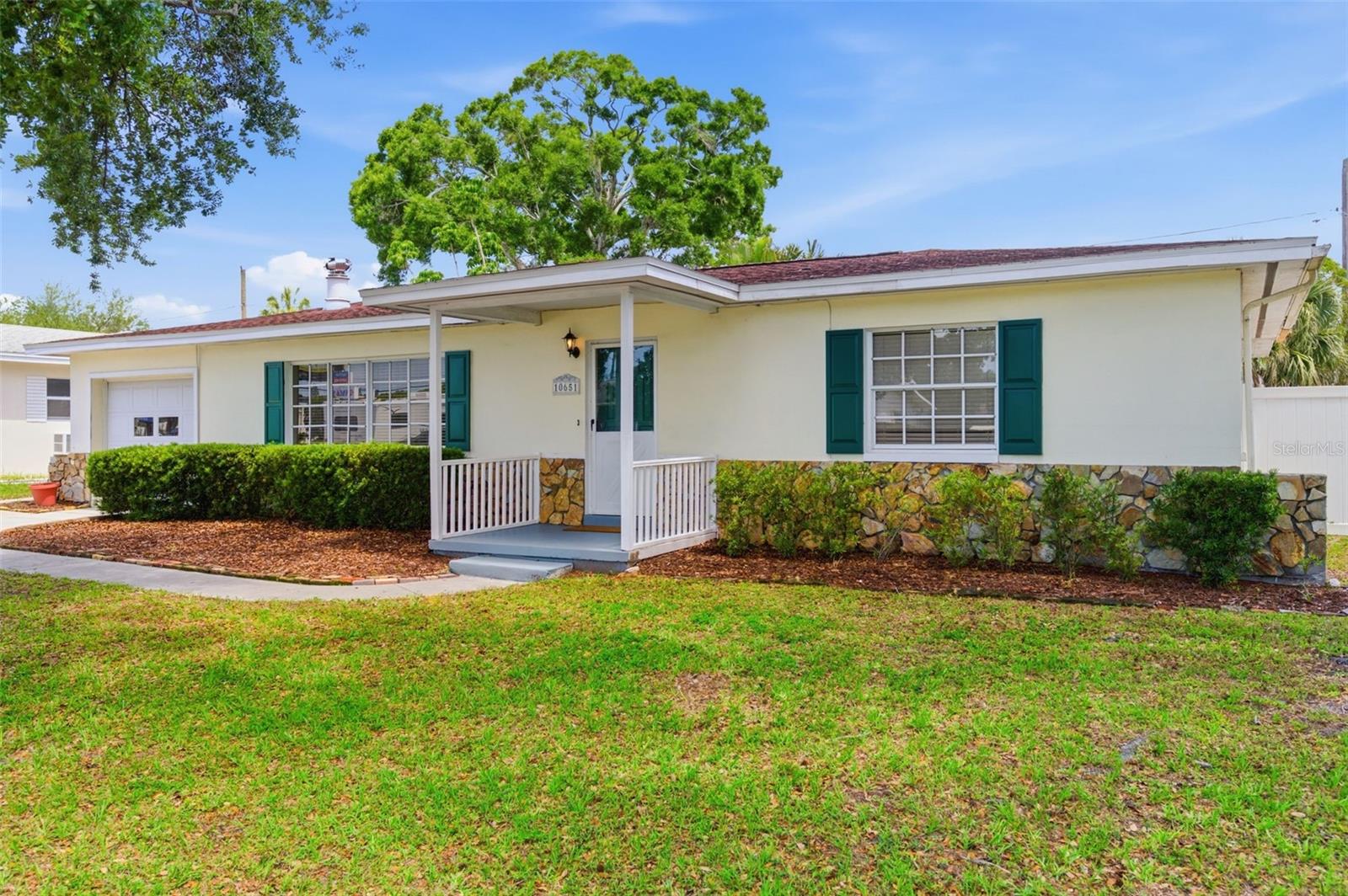Great Largo/Seminole Area Location for this totally remodeled 2 bed room 2 full baths Pool Home. Home features a wood burning fireplace in the living room, update kitchen and new appliances. Spacious pool area for entertaining and a fenced yard for your dog/cat. All new floors and paint this is a move in ready home. Close to Largo Mall. Bus lines just a block away, just a short ride to Beach area. Tons of shopping with in walking distance. Double driveway water heater newer, roof only aprox 6 yrs old.