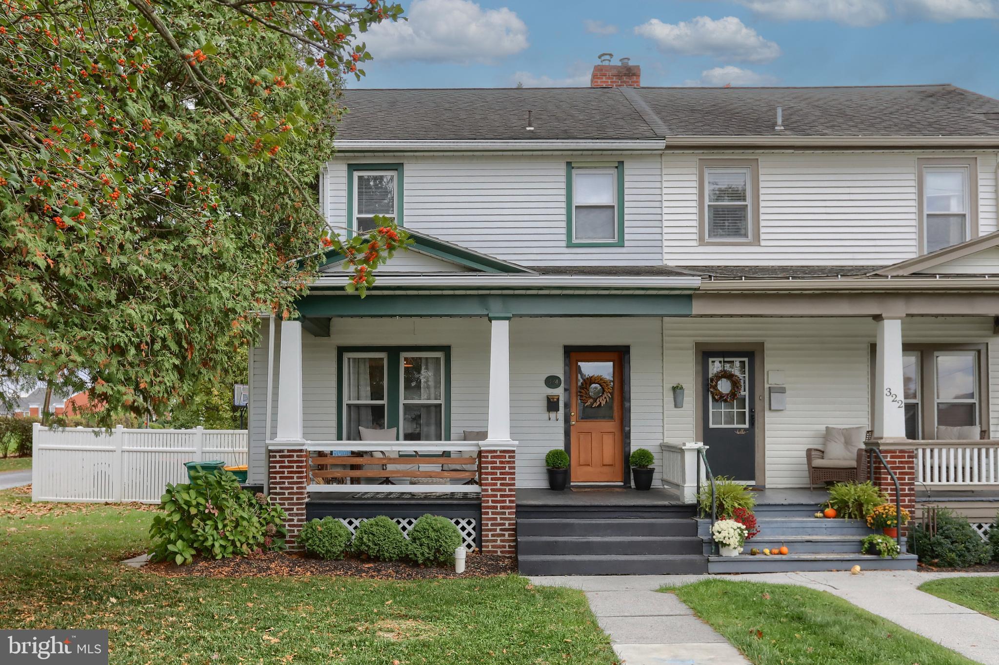 Welcome to your dream home! This beautifully updated three-bedroom half-duplex, nestled on a tranquil corner lot, boasts stunning new flooring, a chic modern kitchen, and a fully renovated main bathroom that exudes style. The spacious living room invites relaxation and warmth, while the expansive fenced-in backyard, complete with a generous patio, creates the perfect setting for entertaining family and friends under the stars.Adventure awaits right next door with a scenic walking and biking path that meanders past the picturesque Spring Creek Golf Course and through the enchanting Milton Hershey's campus. With sought-after public schools just two blocks away and vibrant downtown amenities only a short stroll further, this home truly has everything you've been dreaming of and so much more!