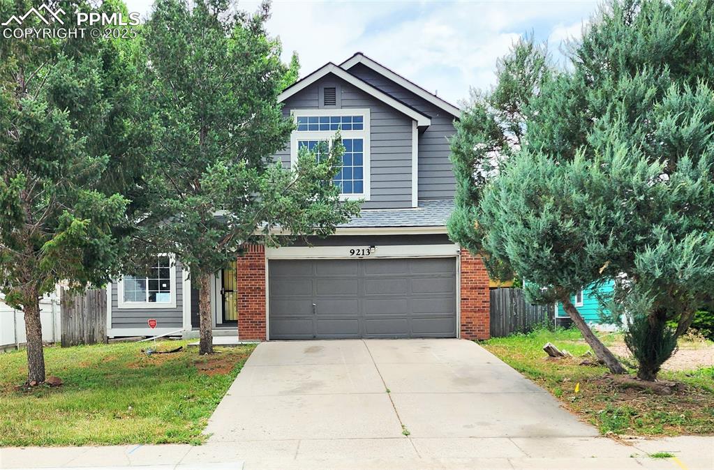 Spacious 3 bedroom/4 bath 2 story home with a basement. Mature trees surround this oasis in the Colorado Centre area. All of the bedrooms are nice sized and the primary bedroom has an ensuite bath with soaking tub/shower combo, plus a double vanity. You're going to love all the vaulted ceilings! The basement has a washer and dryer and a full bath. This space could be used as many different options, including a family room, bedroom, office or game room. The cemented crawl space provides a lot of extra storage. Large breakfast bar in the kitchen/dining area with adjacent large pantry with shelves. Take your coffee or evening meal on the patio out back. The large patio door off of the living room lets in a ton of light and a great breeze. There's also central air to keep you cool in the summer. There's plenty of  room for all your toys and equipment in the shed out back, and this home is close to all military bases, shopping and schools. Make a time to see it today!