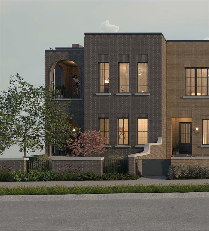 A modern take on a classic layout. Luxe finishes, private primary suites and dual living areas for flex rooms or work from home spaces. Terraces, patios, front porches and courtyards take advantage of city views while connecting indoor and outdoor spaces. Curb appeal at its finest - all in a geothermal, energy efficient package.