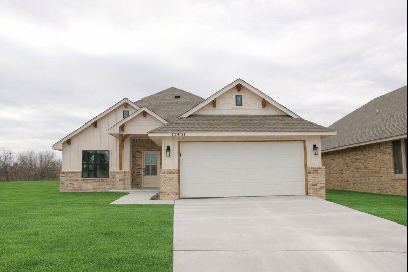 Welcome to our John floorplan. This thoughtfully designed home is where functionality meets everyday comfort. The open-concept layout centers around a spacious living and dining area that flows seamlessly into a modern kitchen with custom cabinetry, ample counter space, and an oversized island perfect for gathering. The private primary suite offers a relaxing retreat with a well-appointed en-suite bath and generous closet space, while secondary bedrooms are strategically placed for privacy and flexibility. A dedicated utility area, smart storage throughout, and an attached garage add convenience, while the included security system and full sprinkler system provide added peace of mind. Builder and lender incentives are available, and the home is backed by a 1-year builder warranty and a 10-year structural warranty, making this an exceptional opportunity in a highly desirable location.