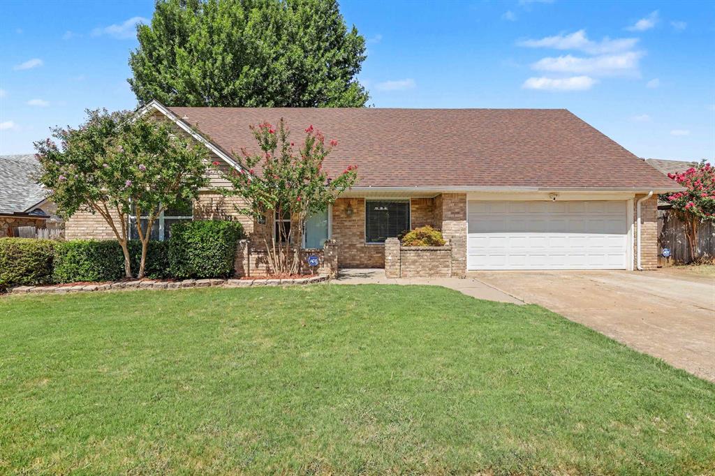 **Checks all the Boxes: Storm Shelter & Study!**Welcome to this beautifully updated 5-bedroom home plus dedicated study in the Shroyer Green Valley neighborhood of southwest Oklahoma City, zoned for Moore Public Schools (Red Oak Elementary, Brink Junior High, and Westmoore High School — both Brink and Westmoore).This 2.5-bath home has been meticulously updated from top to bottom. Recent upgrades include new energy-efficient windows, insulated siding, and new carpet throughout. The downstairs master bath was renovated by Bathfitters, while the upstairs bath features elegant marble surround panels. The HVAC system has been replaced during ownership, is regularly serviced, and now runs on a smart, remote-controlled Honeywell thermostat for effortless climate control.Additional updates include a sprinkler system, a backyard lamp post, a new 200-amp electrical panel, and a new water heater. The kitchen boasts Wi-Fi-enabled LG appliances — microwave, dishwasher, and stove — a new garbage disposal, and a spacious pantry. Curb appeal shines with a roof that's just 3 years old and a new brick mailbox.Step through the living room into a true backyard oasis: a large covered porch with a fire pit, mature landscaping, a greenhouse, a storage building, and a handcrafted cedar fence made from hand-picked planks. The standout feature is a fully equipped underground storm shelter — wired with a phone line, electricity, and TV hookups so you can keep an eye on local news during storms.Ideally located just minutes from dining and shopping along I-240, this home is a short drive from Norman and the OU campus and less than 30 minutes to downtown Oklahoma City. Tinker AFB and Will Rogers World Airport are both nearby for easy travel and commuting.Other standout features include smart switches, updated closet doors upstairs, a huge storage closet upstairs, and new remote-controlled ceiling fans in every upstairs bedroom. Virtual Staging was used in photos.