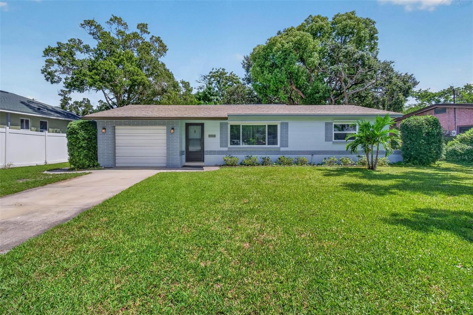 Brand-new paint and new flooring! Move in ready and perfectly located, this charming 3BD/2BA, 1 car garage home features a desirable split bedroom floor plan and a screened-in porch. Located in a quiet, family-friendly neighborhood near schools, Taylor Park, the Pinellas Trail, Publix, shopping, and the post office. A wonderful family home offering comfort, convenience, and plenty of opportunity to make it your own!