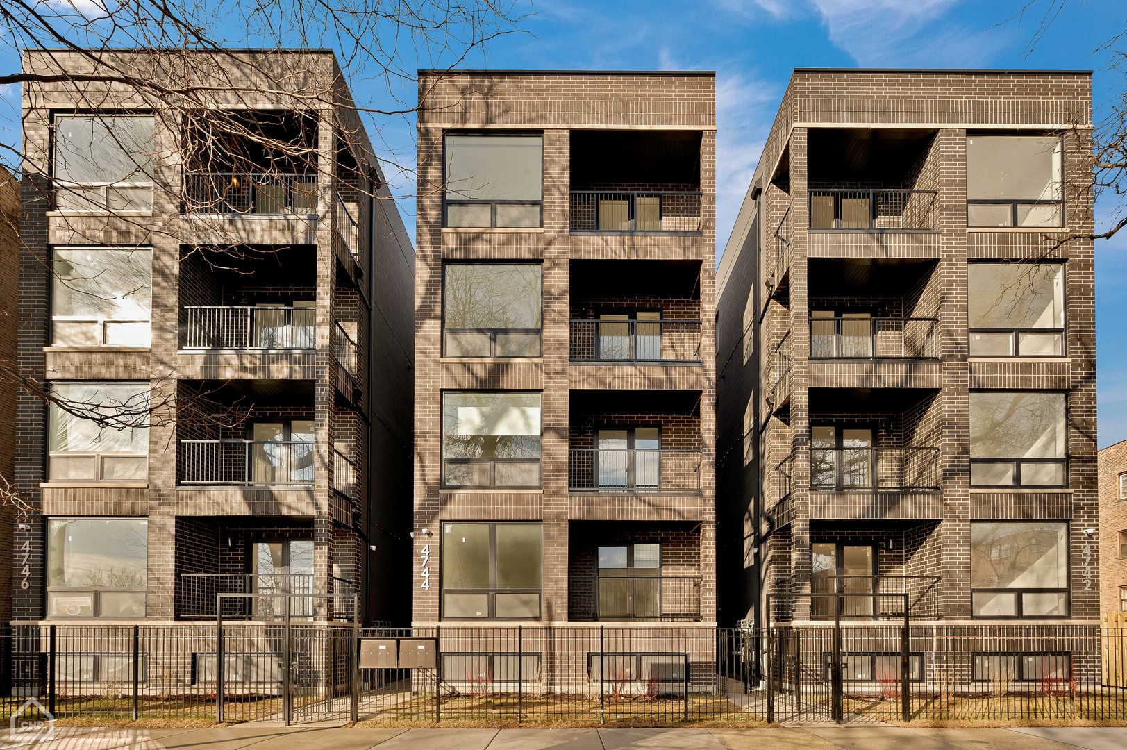 Unbelievable trophy-piece opportunity, three 8 unit boutique buildings, 24 Units fully stabilized, condo-quality and developed in 2025 in the Heart of Bronzeville. Each building features TWO front and back 3 bed 3 bath duplex units and SIX front and back 2 bed/2 bath simplex units. Many high-design details, from hallway accents to primary suite wall details meant to set this apart. Highlights include sleek profile shaker cabinet in eye-catching earth tone, stainless steel appliances, quartz island with full backsplash and an abundance of countertop space for entertaining, cooking and dining space. LVT flooring throughout is stylish and easy to maintain. Abundant natural light in all units with walk-out terraces. Design features make this a desirable rental with thoughtful walk-in closets, elevated bath finishes & designer lighting. Maintenance will be eased with high-efficiency furnaces, tankless water heater, In-unit washer/dryer, intercom system and professionally managed premises. 4 outdoor parking spaces available per building. 6.3 Cap Rate, perfect for 1031 exchange.
