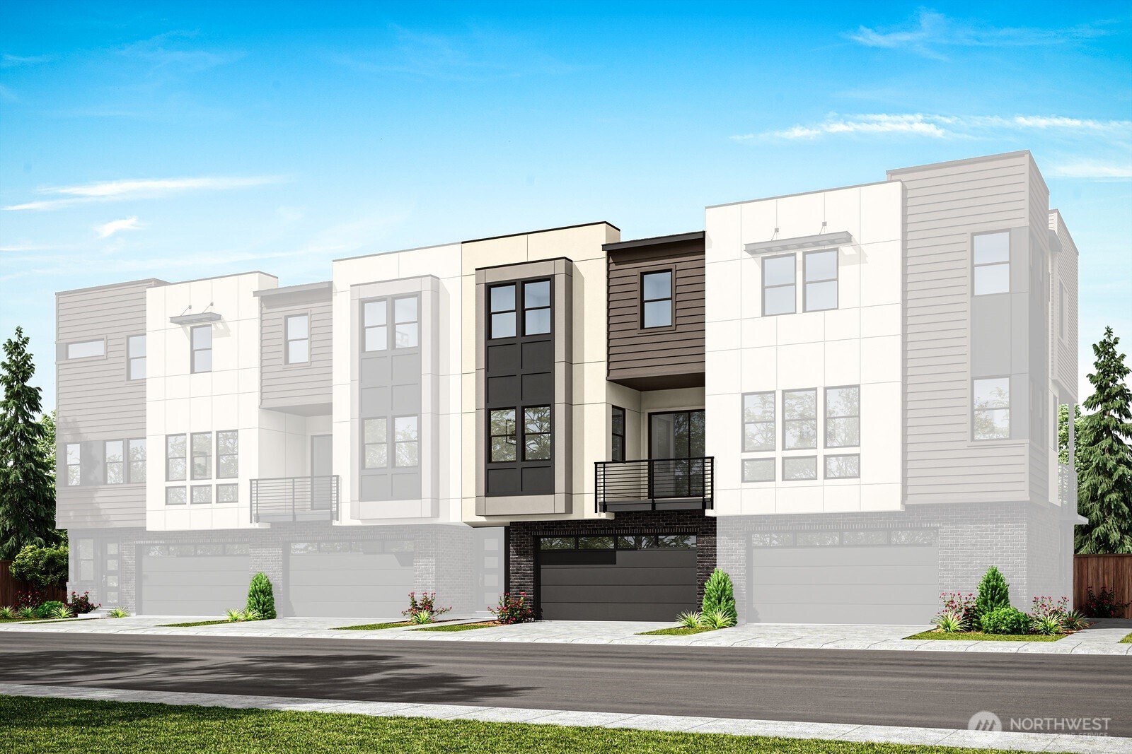 Welcome to Arborstone, a charming boutique townhome community in the heart of Bothell! This unbeatable location with walkable access to shopping, dining, parks, and so much more is prime! Plan 3 is the perfect place to call home, featuring a spacious open-concept layout, soaring 10-foot ceilings that make the main floor feel extra bright and welcoming. Double stacked kitchen cabinets are a show stopper. Light and Bright - Windows galore! Designer finishes, 8' doors throughout and modern touches like integrated home tech with EV Charger and two-bay garage! Don’t miss the opportunity to call Arborstone home. Broker must accompany buyer on first visit/ Site registration policy 4675