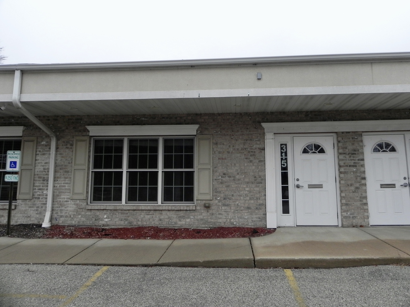 Fantastic location just West of Cedar Road on Rt. 30 in high-traffic area.  The unit is approximately 762 square ft.  The current unit has a private entrance with 3 offices, approximately two 8x10 and one 7x11.  Handicapped accessible bathroom.  This includes taxes, common area maintenance, garbage, and water.  Parking is shared and has 16 spaces.   The building is close to I-80, I-355, and the Metra train. Turn-key unit.