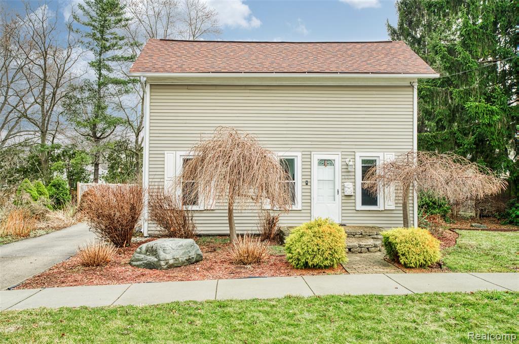 Charming three-bedroom, one-bath home located in the City of Williamston within walking distance to downtown shops, restaurants, and conveniences. This well-maintained home features a main-floor bedroom and first-floor laundry for added convenience. The kitchen has been updated with new countertops, sink, and stylish backsplash, along with newer stainless steel appliances including the refrigerator, range, and dishwasher. Additional updates include a new electrical panel and fresh paint in several areas of the home.Outside, you’ll find attractive landscaping, a patio area perfect for relaxing or entertaining, a spacious two car detached garage offering plenty of storage and workspace, and an additional shed for even more storage. A great opportunity to enjoy comfortable living in a desirable location close to everything Williamston has to offer.  This home is back on the market due to the purchasers financing.