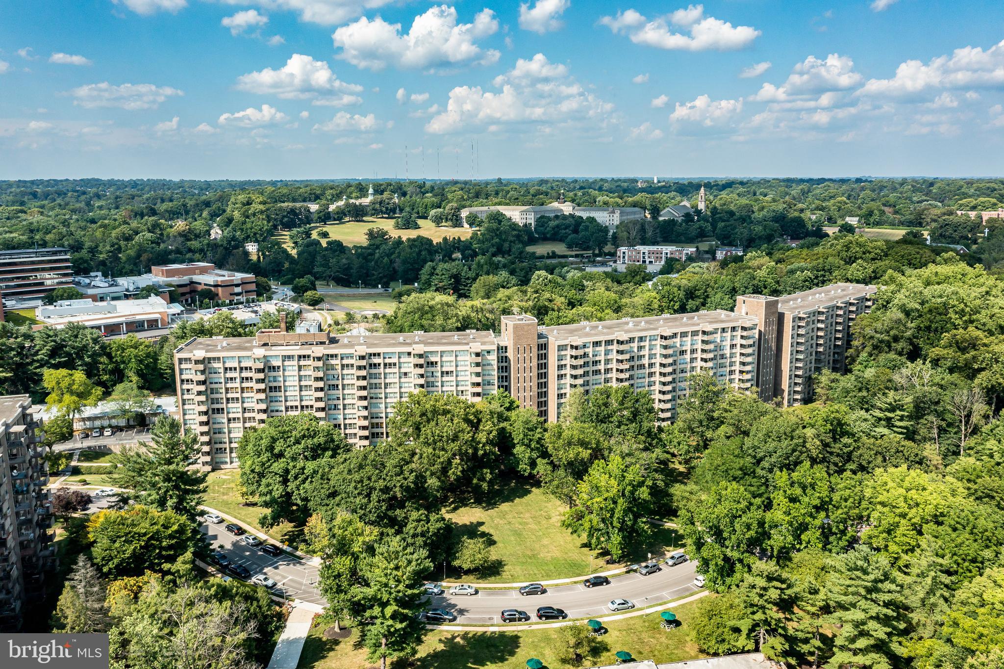 Welcome to unit W109, a 1 bedroom, 1 bath unit, located at the sought after West Building of the Greenhill Condominium in Lower Merion Township.  This first floor unit has just been totally repainted and recarpeted and ready to move into.  The Greenhill offers residential living in the heart of the Main Line. It is situated on 23 wooded acres and offers numerous amenities.  Everything is included in the monthly condo fee: heat, AC, cable, 24-hour security, game room, kiddie playground, trash, water, tennis and free shuttle to locate shopping and medical facilities.  The fitness center and swimming pools have a very modest additional fee.   This particular unit is extremely convenient as it is the first unit off the main lobby and just steps to the mailroom and trash area.   No need to wait for an elevator.  The pools and fitness center and are also located in the West building, so no need to walk across the community to utilize these amenities.   There is no better value on the Main Line than the Greenhill Condominium.