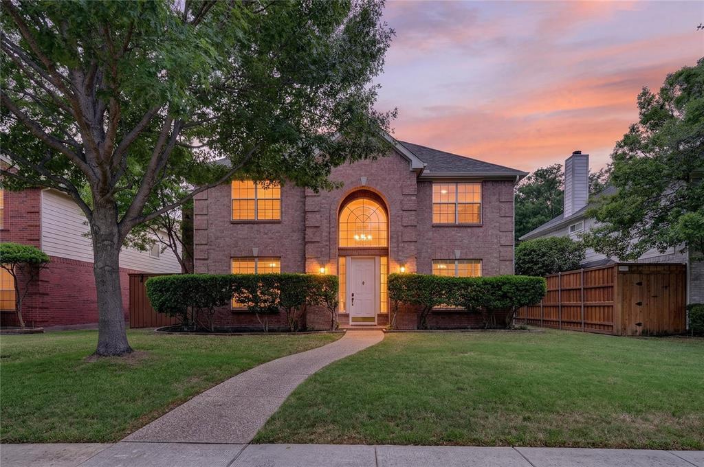 MULTIPLE OFFERS! Deadline 4-18 by 7 pm. Meticulously maintained North-facing home in the desirable Preston Hollow neighborhood, zoned for top-rated Frisco ISD schools. This versatile floor plan features 4 bedrooms plus a dedicated first-floor office that easily serves as a 5th bedroom. Upon entering, you are greeted by a grand spiral staircase and rich hardwood floors.CHEF’S KITCHEN & LIVING: The heart of the home is a newly constructed gourmet kitchen (2024) boasting premium appliances, custom cabinetry, luxury quartz counters, and designer lighting. The spacious family room features soaring vaulted ceilings and a wall of windows that flood the space with natural light.PRIVATE RETREATS: The primary suite offers a quiet escape with bay windows, a whirlpool jetted tub, and a large walk-in closet. Upstairs, discover three additional bedrooms and a massive media-game room perfect for family fun.ULTIMATE PEACE OF MIND: This home is mechanically superior with a 2024 ROOF, 2025 WATER HEATERS, 2025 FRESHLY SPRAYED INSULATION, and recent HVAC systems (2023 & 2020).OUTDOOR & EXTRAS: Enjoy a covered patio with an 8-foot board-on-board privacy fence, epoxy garage flooring, and designer tile throughout. Located minutes from Stonebriar Mall and Russell Creek Park, this home is truly move-in ready and better than new.