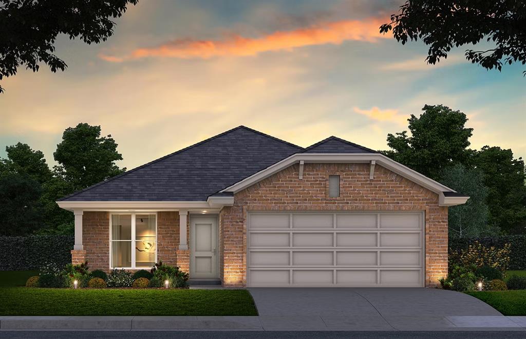 This beautiful new home is loaded with so many great touches. You will
love the layout as you come in the door. The kitchen is loaded with custom
cabinets, thick quartz tops, deep sink, two windows letting in lots of
natural light, stainless steel Samsung appliances and a beautiful tiled
backsplash. Quaint window box in the dining room. The living room is very
large. The primary bedroom is spacious and the primary bathroom is a
luxurious spot to hang out, with it's big soaker bathtub, floor to ceiling
tiled shower, linen storage and huge closet. Both spare bedrooms are roomy
as well. Very large covered back patio. And you can't miss the very
attractive covered front porch as well!