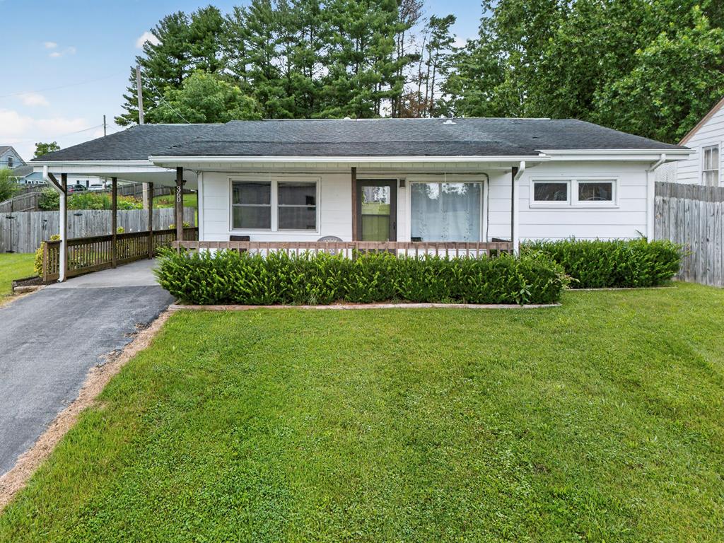 Location, Location, Location!  This home sits conveniently right in the heart of Abingdon... nearby is Abingdon High School, the movie theatre, and numerous shops/restaurants.  This one-level home offers 3 bedrooms and 1 bathroom.  The exterior of the home features a large backyard that's completely fenced in with a wood privacy fence.  There is attached carport parking as well as a large covered patio.  The possibilities are endless with a garage/workshop space in the rear of the home as well as an additional building that's currently set up as a greenhouse.  The interior of this home also features a new tankless hot water heater as well as central heat/air, and a bonus built-in propane heater.   Properties right in town like this do not last long, so don't delay!
