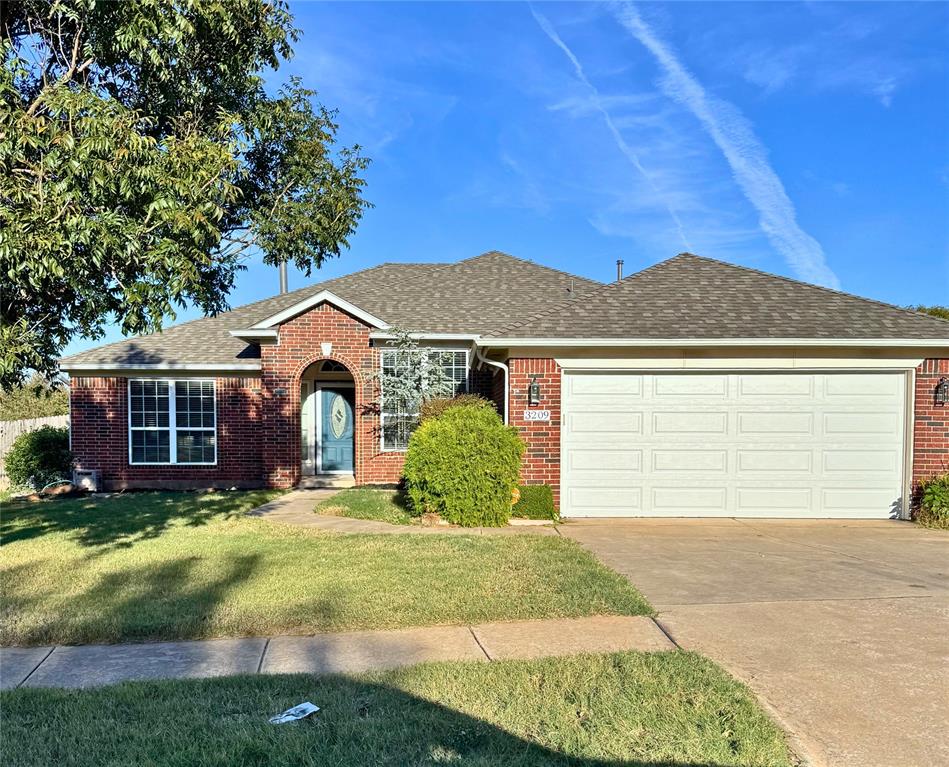 Incredible and fully updated home with new luxury vinyl floors, new lights and ceiling fans throughout the home. Both bathrooms have new tile floors, shower surrounds, toilets and vanities. The kitchen has new quartz counter tops, stainless steel dishwasher, range and fridge. Everything has fresh paint including the dark green office and the navy blue primary bedroom that brings a fresh moody vibe. The fireplace features a wood slat surround and gorgeous fluted tile around the mantle. There's new door hardware on all the doors, fresh turf on the back porches and more! 

This four bedroom 2 bath features an over sized living room plus a private office and a dining area off the kitchen. 

Indoor laundry room and a storm shelter in the 2 car garage. 

For showings or questions call today!

Note: Owner is a licensed real estate broker with Chamberlain Realty, Lic 173306.

Tenant pays for yard maintenance, and all utilities.