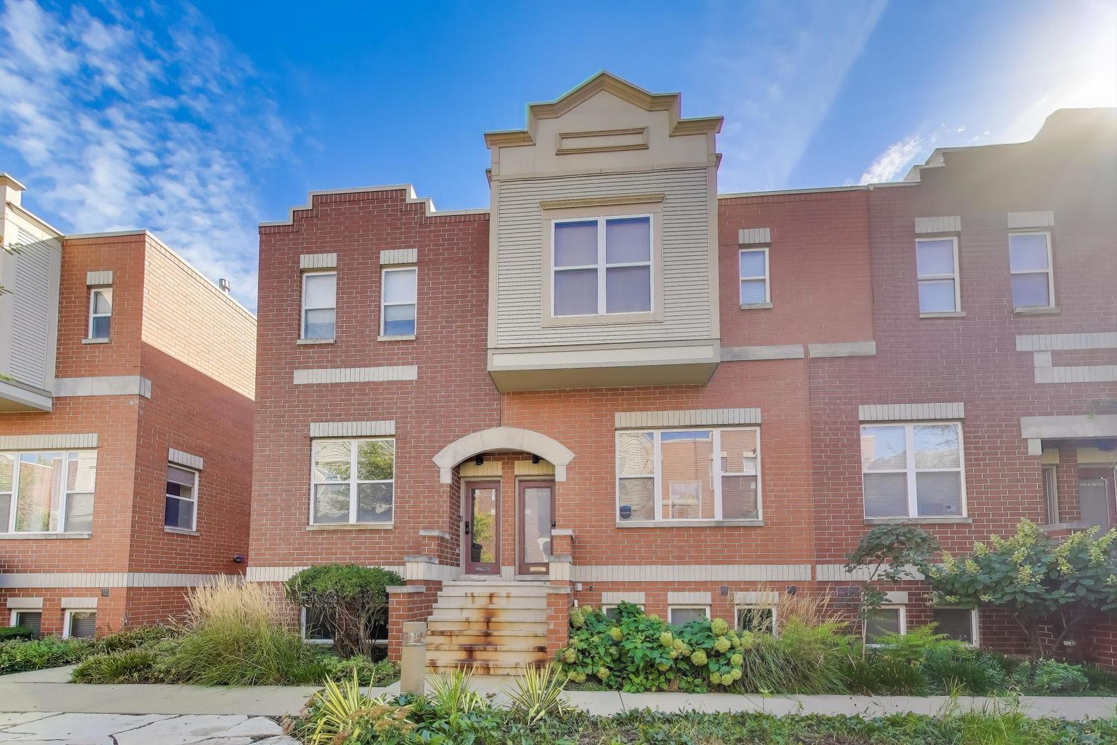 Welcome to your dream home in one of Chicago's most vibrant neighborhoods of Avondale! This beautifully updated 3-bedroom, 2-bath end-unit townhome offers the perfect blend of single-family living and low-maintenance convenience - no lawn care or snow shoveling required! Set within a well-maintained urban subdivision, this pristine residence features four levels of spacious, sun-filled living. The dramatic living room boasts soaring 13-foot ceilings, a cozy fireplace, and rich hardwood floors that flow throughout the home. The stunning kitchen is outfitted with crisp white cabinetry, stainless steel appliances, and opens to a dedicated dining area-ideal for everyday meals or stylish dinner parties. Step outside to your private deck-perfect for entertaining! There's plenty of space for a dining set, grill, and your favorite potted plants or shrubs. Upstairs you'll find two generously sized bedrooms, including a luxurious primary with a fully remodeled bath. The versatile lower level offers a third bedroom or family room, complete with a full bath-perfect for guests, in-laws, or a home office. Additional highlights include a 2-car attached garage and a long list of recent upgrades: newer A/C, furnace, sump pump, and water heater-giving you peace of mind for years to come. Unbeatable location! Walk to the Blue Line, Metra, shopping, dining, and enjoy easy access to I-90/94. This is an exceptional opportunity to own a move-in ready home in a rapidly growing neighborhood-don't miss out!