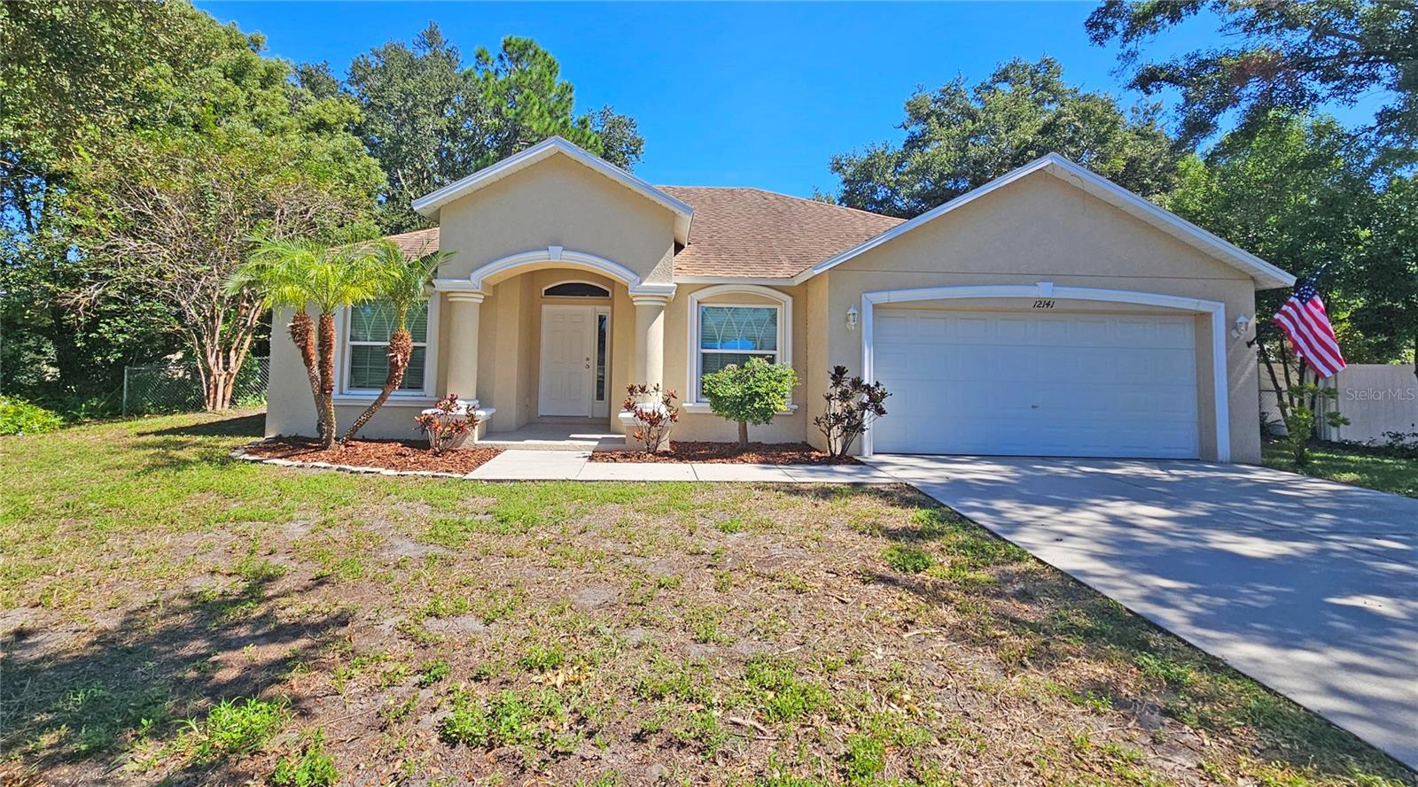 Built in 2015, this 3-bedroom, 2-bath home offers a desirable split-bedroom floor plan, with the private primary suite located on the opposite side of the home. Enjoy an open layout with vaulted ceilings, fresh paint, formal living room, formal dining room, granite countertops in the kitchen with a large island with space for seating that opens to the family rm. Additional features include a 2-car garage, covered rear patio, fenced backyard, and storage shed. New kitchen appliances and light fixtures in the primary suite and family room are scheduled for installation this week. Conveniently located just 3 miles from beautiful Indian Rocks Beach and situated in a non-flood zone with no HOA, this home offers the perfect opportunity to enjoy relaxed coastal living with easy access to local beaches, parks, trails, dining, shopping, and entertainment!