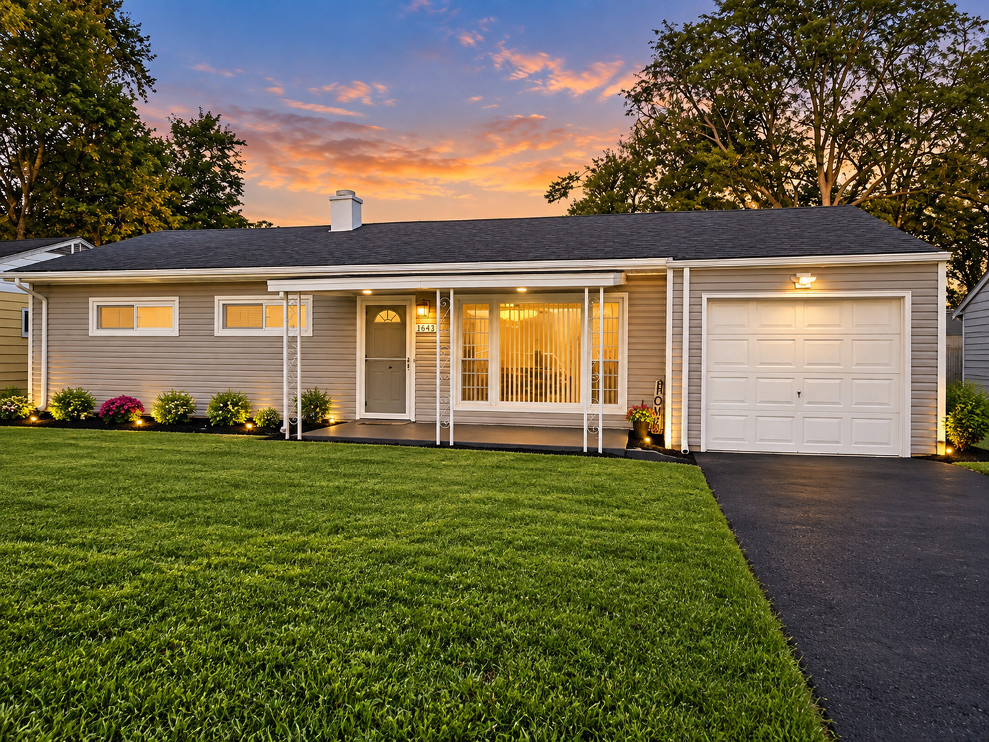 Beautifully renovated 4-bedroom, 2-bath ranch offering approximately 1,530 sq. ft. of thoughtfully designed, move-in-ready living space! Step inside to a bright open-concept floor plan featuring a stunning new kitchen with white cabinetry, quartz countertops, stainless-steel appliances, slide-in range and modern island range hood. Both full bathrooms have been beautifully renovated, including a private en-suite bath in the primary bedroom. Extensive improvements include a new roof, new siding, new A/C unit, new water heater and new electrical service panel, plus nearly new windows. The interior has been refreshed from top to bottom with updated doors, trim, baseboards, light fixtures, flooring and modern finishes throughout. Additional features include a 1-car attached garage, spacious laundry room, rear deck and large private fenced backyard-perfect for relaxing, entertaining or enjoying the outdoors. With major improvements already completed, this stylish ranch offers the space, functionality and updates today's buyers are looking for. Nothing to do but move in and enjoy-schedule your showing today!