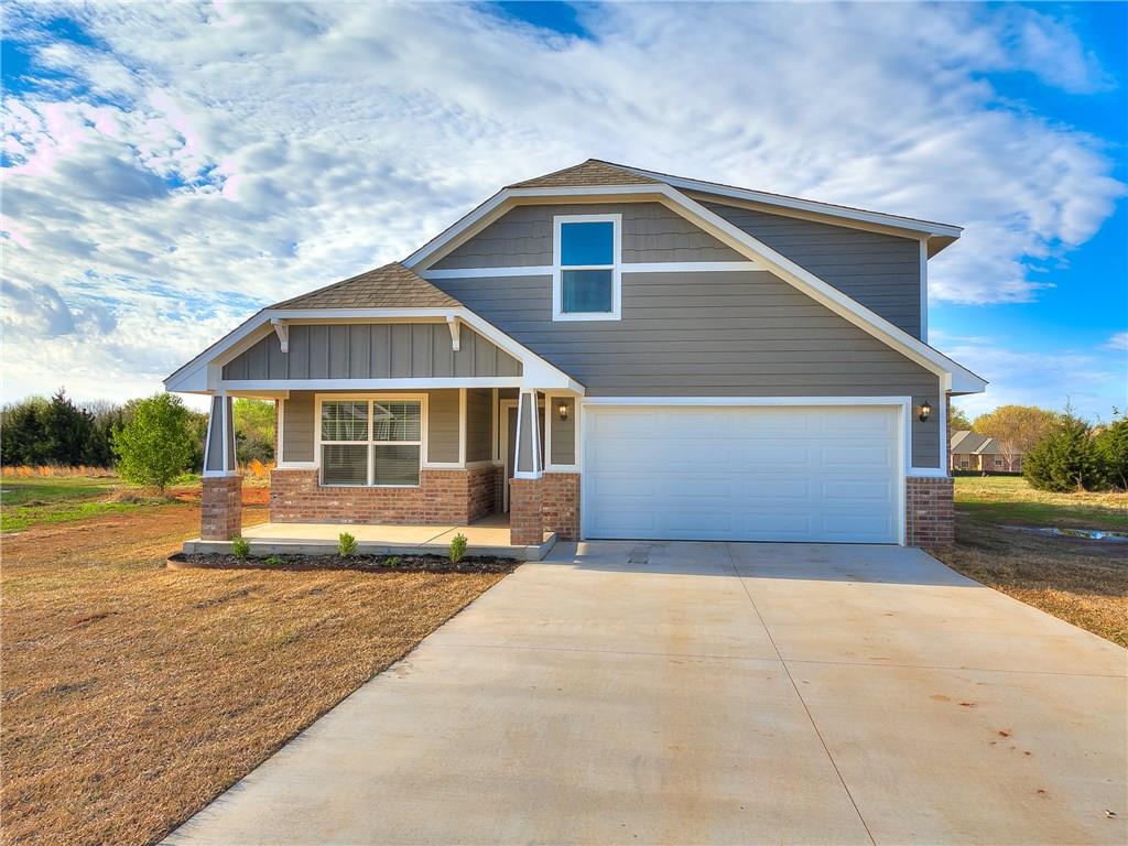 Have you dreamed of a newer home with over 1/2 acre of privacy, fully fenced, with a storm shelter?! Check out this newer home for rent in Ethe dmond School District. Boasting an open concept floor plan featuring a bright living room and a kitchen with a large island, wood-style flooring, and lots of natural light! Enjoy the spacious primary bedroom with a private bath and a spacious walk-in closet. This split plan also offers two airy guest bedrooms and a second full bath! Easy access to shopping, eateries, and I35.