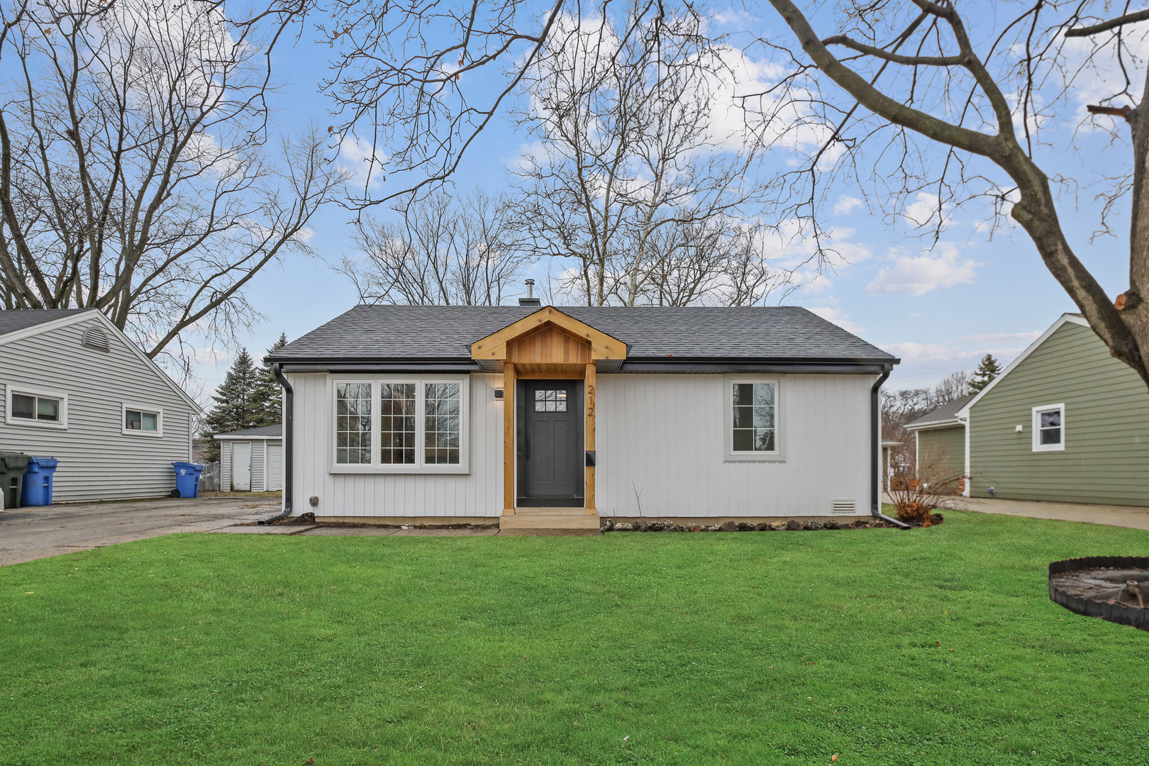 Charming, beautifully updated single-family home nestled in a wonderful neighborhood surrounded by newer, upscale homes. This move-in-ready residence offers a rare opportunity to own a thoughtfully renovated home in a highly desirable location near shopping, parks, and schools. Situated on an approximately 57 x 153 oversized lot, the property provides generous space for outdoor entertaining, gardening, recreation, or potential future expansion. Perfect for first-time buyers or anyone looking to put down roots in a welcoming community. This 2-bedroom ranch is in excellent condition and has been nicely renovated and updated throughout, featuring hardwood floors, a recently updated kitchen with granite countertops and upgraded stainless steel appliances, along with updated bathrooms, flooring, windows, siding, and roof. Freshly painted walls, central air conditioning, and gas forced-air heating add comfort and peace of mind. Enjoy a large fenced backyard and the privacy of a quiet, low-traffic street. The location is unbeatable, with easy access to Downtown Mt. Prospect, local dining, shopping, entertainment, Metra rail service, parks, and schools. Convenient access to Rand Rd (Route 12), Central Ave, Kensington, Route 83, and Northwest Highway (Route 14) makes commuting simple and efficient. Why rent when you can own? This home offers an exceptional combination of updates, location, and value. A true home run, easy to show, and a pleasure to see. Don't miss this wonderful opportunity!