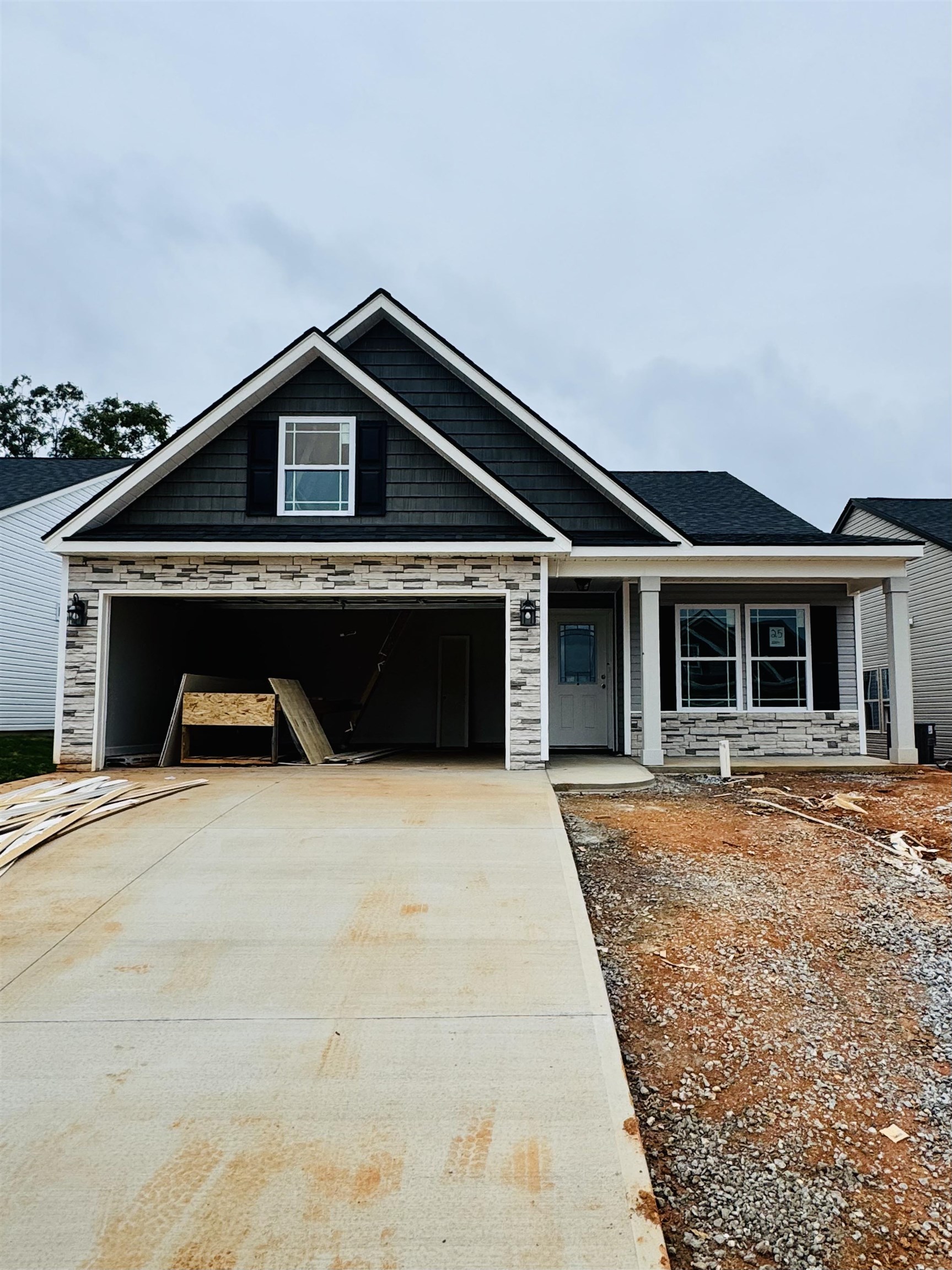 Preferred Lender/Attorney Closing Costs Incentive of $7,500 Offered!!!  **Estimated completion date of 10/15/25!** Preferred Lender/Attorney Closing Costs Incentive Offered!  Welcome to Hampshire Heights! The Bishop floor plan offers a formal entry way, open concept living area and a study. 3 bed, 2 bath. Complete with the trademark chair rail, crown molding and rope lighting.