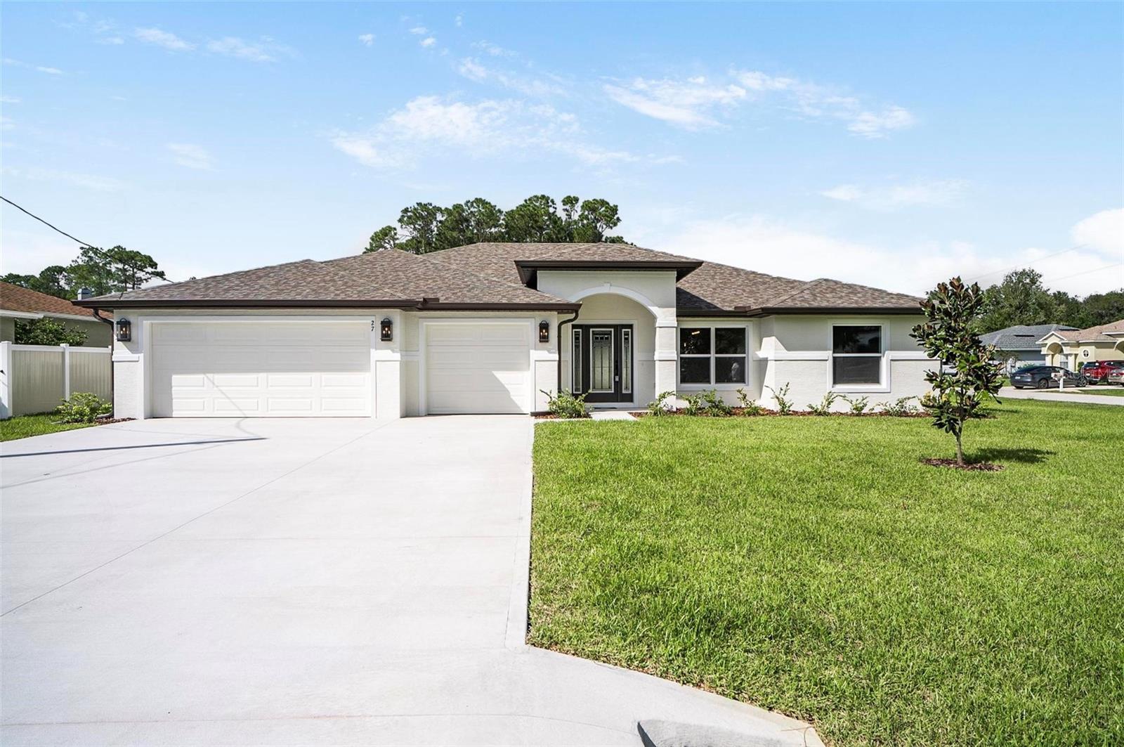 This beautifully upgraded 4-bedroom, 3-bath home with a spacious 3-car garage offers the perfect blend of style, comfort, and functionality. Designed with an open-concept layout ideal for both everyday living and entertaining, this home features a large kitchen with an oversized pantry, abundant cabinetry, and a center island overlooking the main living areas. Designer upgrades can be found throughout, including stainless steel appliances, upgraded cabinets, premium faucets and fixtures, elegant quartz countertops, and stylish lighting fixtures with pendant lights above the kitchen island. Tile flooring extends throughout the main living areas and owner’s suite, creating a seamless and sophisticated look. The spacious owner’s retreat offers a relaxing escape, while the additional bedrooms and baths provide plenty of room for family and guests. With upgraded finishes, thoughtful design, and ample storage throughout, this move-in ready home delivers both luxury and everyday convenience.