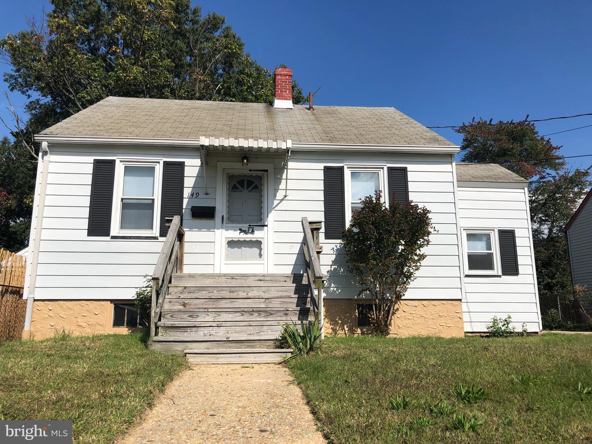 Updated Cape Cod is Tenant occupied. Newer Kitchen and bathroom. Full unfinished basement with laundry and additional storage. INVESTOR OPPORTUNITY - This property can also be purchased in a package of 5 properties (4 single family 1 duplex). See mls #'s(NJGL2069306 149 Spruce Ave, Westville)  (NJCD2110986 187 Gehrig Ave)  543 ( NJGL2069316  453 Blue Bell Rd, Williamstown) (NJCD2110982  (NJCD2111012   29 W 4th Ave Runnemede, this is a duplex) (NJGL2069320  698 Washington Ave, Woodbury)All are  tenant occupied.  Current rent is 1600./mo. Inspections are for informational purposes only. Buyer to obtain C/O.
