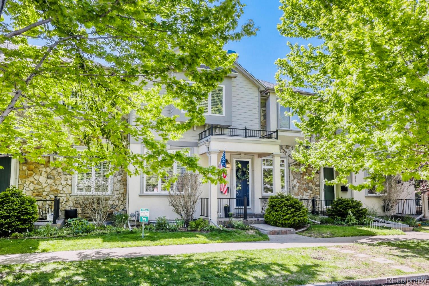 Welcome home to this beautifully updated and meticulously maintained 3-bedroom, 4-bath residence offering 3,447square feet of refined living in the heart of Cherry Creek. Available for the first time in over 20 years, this home sits on a quiet street with a newly completed public bike path, easy parking and beautiful trees! The sun-drenched main level features an inviting living room that flows seamlessly into the dining area, complemented by a stylish powder room and a fully updated kitchen and family room —perfectly designed for both everyday living and entertaining. From here, step outside to your own private backyard oasis, a rare find in Cherry Creek. Thoughtfully landscaped with mature trees and lush flower beds, this west-facing outdoor space offers the perfect setting for al fresco dining, relaxing evenings, and room to play. A detached two-car garage is a standout, featuring an epoxy-coated floor, built-in metal storage cabinetry, and a fully finished attic space with carpet and lighting—ideal for additional storage or creative use. Upstairs, you’ll find two generously sized bedrooms, each with ensuite baths and walk-in closets, offering comfort and privacy. The fully renovated lower level adds incredible versatility,complete with a wet bar and wine chiller, full bathroom, spacious laundry room with sink and cabinetry, and an oversizedthird bedroom with dual closets—perfect for guests, a home office, or fitness space. This home truly offers the best ofCherry Creek living—thoughtful updates, functional space, and a rare private yard—all in an unbeatable location.