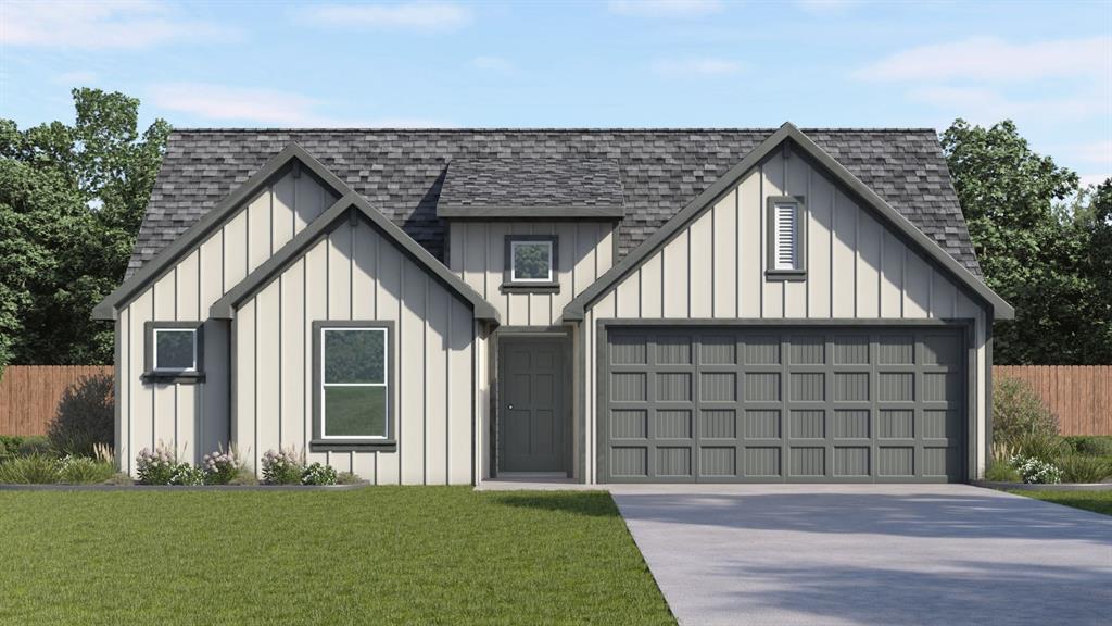 Bellevue — 3 bed | 2 bath | 1414 sq ftDiscover the Bellevue plan, one of our new homes in The Enclave at Blackwood Farms in OKC. With 3 bedrooms, 2 bathrooms, and 1414 square feet, this home offers space and comfort. Secondary bedrooms are thoughtfully placed near the entry, leading you into the open-concept living spaces. The kitchen showcases shaker-style cabinets, stainless steel appliances, a pantry, and a central island with sink and dishwasher. At the back, the primary suite provides privacy with an adjoining bath and a generous walk-in closet. This home includes our Home Is Connected® smart home package — featuring a camera doorbell. It also comes with a fully sodded yard and a front landscaping package for added curb appeal. This design blends function and style, making it perfect for families searching for new homes in Oklahoma City.