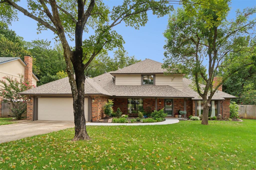 Welcome to 3712 Spring Hill Drive — the perfect blend of timeless charm and modern convenience in Edmond’s sought-after Spring Hill Addition (with HOA pool)!
This updated 4-bed, 2-bath gem (2,548?sq?ft) showcases a refined blend of refreshed hardwood and tile floors, newly custom painted interiors, and an updated kitchen equipped with sleek stainless appliances and quartz counters and backsplash. The main-level master suite offers a spa-like getaway with dual closets and a beautifully modern bathroom. Upstairs, three spacious bedrooms and a cozy loft/flex space await your personal touch.
Step outside to enjoy your upgraded backyard retreat: a re-finished deck (2024) surrounded by lush landscaping, plus a versatile enclosed “she-shed” or backyard office (292 sqft) with its own HVAC—perfect for teleworking, gym or creative space (not counted in square footage).
Nestled in a top-rated Edmond school district and a minutes walk away from neighborhood park and pool, this home ensures comfort and convenience year-round with dual high-efficiency A/C units, a new hot water tank (2025) and newer furnace (2024).  Move-in ready and meticulously maintained—schedule your private showing today!