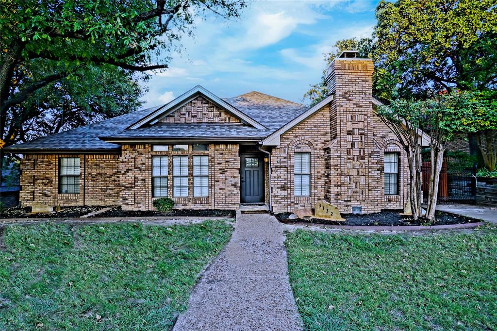 OPEN SAT SEPT 20TH 1-3 PM. North Hurst Home located in desirable Wintergreen North Addition! This home is priced way below market, and way below tax value for quick sale.  There are two living areas, formal dining, and breakfast area.  New wood flooring in the living spaces, and new carpet in each bedroom. The primary bedroom features a private bath with separate vanities, jet tub, two walk in closets, separate shower, and French doors to the covered patio area. Lots of extras, including plantation shutters, electric gate to rear entry driveway, and a new garage door. The kitchen has stainless appliances and quartz counter tops. Backyard is a bi level with flagstone stairs to the lowest level.  The structure has a lifetime transferrable warranty, and the entire sewer line has been replaced this year!