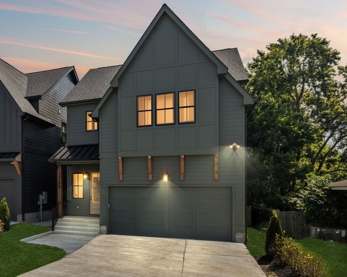Captivating High-End 2025 New Construction in East Nashville! This Stunning 4-Bedroom, 3.5-Bath Home Offers 3,355 Sq Ft of Thoughtfully Designed Living Space on a Spacious 0.22-Acre Lot. The Light-Filled Entry Foyer Opens to an Expansive Living Room, Dining Area, and Chef’s Kitchen Featuring Stainless Steel Bosch Appliances, a Luxury Built-In Side-by-Side Fridge/Freezer, Pantry, and a Custom Wet Bar Complete with Sink, Ice Maker, and Beverage Fridge—Perfect for Entertaining. Enjoy Premium Finishes Throughout, Including Hardwood Floors, Recessed Lighting, Walk-In Closets, and a Cozy Gas Fireplace. The Spacious Upstairs Primary Suite Boasts Vaulted Ceilings, a Covered Private Deck, Oversized Shower, Freestanding Tub, and a Generously Sized Walk-In Closet. The Second Level also Includes a Large Bonus Room, Three Additional Bedrooms, and Ample Storage Space. Outside, You’ll Love the Covered Concrete Patio and Two Covered Outdoor Living Spaces (One off Living Room; Other Off Primary Bedroom) in the Fenced Backyard—Ideal for Hosting, Relaxing, and Gardening. Attached 2-Car Garage, and Ample Storage. Located Just Minutes From East Nashville Hotspots Like Five Points Pizza, Lockeland Table, Mas Tacos, The Pharmacy, Frothy Monkey, Shelby Park, and More. Estimated Completion: August 2025. Taxes to Be Determined. (Owner/Agent)