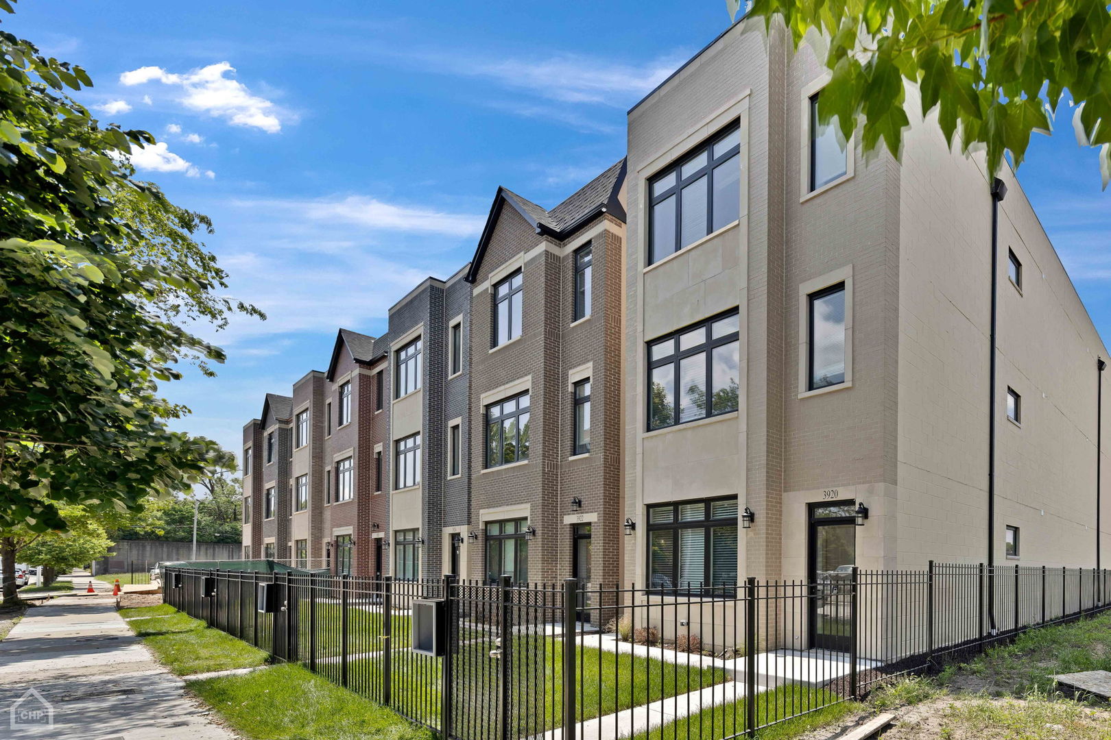 Fully Stabilized Bronzeville Location-Series of 7 New/er Construction 3 Flat all 3 bedroom 2 bath units rear patio/decks all with 3 car garages- 21 total units. Intelligently designed apartments featuring clean white cabinetry in a professional kitchen setting, stainless steel appliance package, quartz island with a full backsplash and dedicated dining areas in each. Rich and warm wide planked LVT flooring throughout, making it both beautiful and practical for longevity. Open and bright living room has a separate breakfast nook for daily dining, and both guest bedrooms can accommodate queen-sized beds. Primary suite is expansive with walk-in closet and a spa-level bathroom with an oversized shower, glass enclosure, and crisp black metal plumbing and trim details. All units include high-efficiency furnaces, tankless hot water heaters, full window treatments, in-unit washer/dryer, private rear terrace, and secure premises with 3 car garage. AAA Trophy Piece- Fully stabilized. Perfect Turn-key or Future 1031 opportunity. Hyper Convenient, Exceptional property and location.