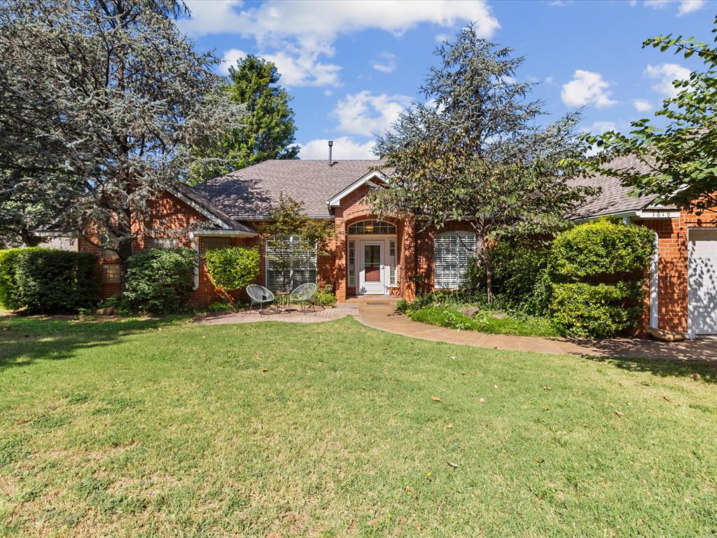 There's still time to get into this home by Christmas!  Come tour this great Norman location with a freshly painted interior!  Nestled within the GATED STEEPLECHASE COMMUNITY, this well-maintained home offers a lifestyle of beauty and neighborly charm. Inside you'll discover a thoughtfully designed interior layout with tons of NATURAL LIGHT, 10-foot ceilings and a seamless flow between dining, kitchen, and living areas. Picture yourself unwinding in the EXPANSIVE PRIMARY SUITE, complete with a Jacuzzi tub, water closet and generous DUAL WALK-IN CLOSETS. With two distinct living areas, casual & formal dining spaces, there's room for everyone to relax and entertain. There are built-ins throughout, including the OFFICE, dining area and the DEN.  Step outside to discover LUSH LANDSCAPING and a sprawling covered back patio, your personal oasis for morning coffee or evening gatherings. Your backyard opens directly to the COMMUNITY POOL – just grab your towel and instant summer fun awaits! Practical features like a GARAGE FLOOR STORM SHELTER and sprinkler system add peace of mind to this truly exceptional home.  Make your appointment to come see this very impressive home!