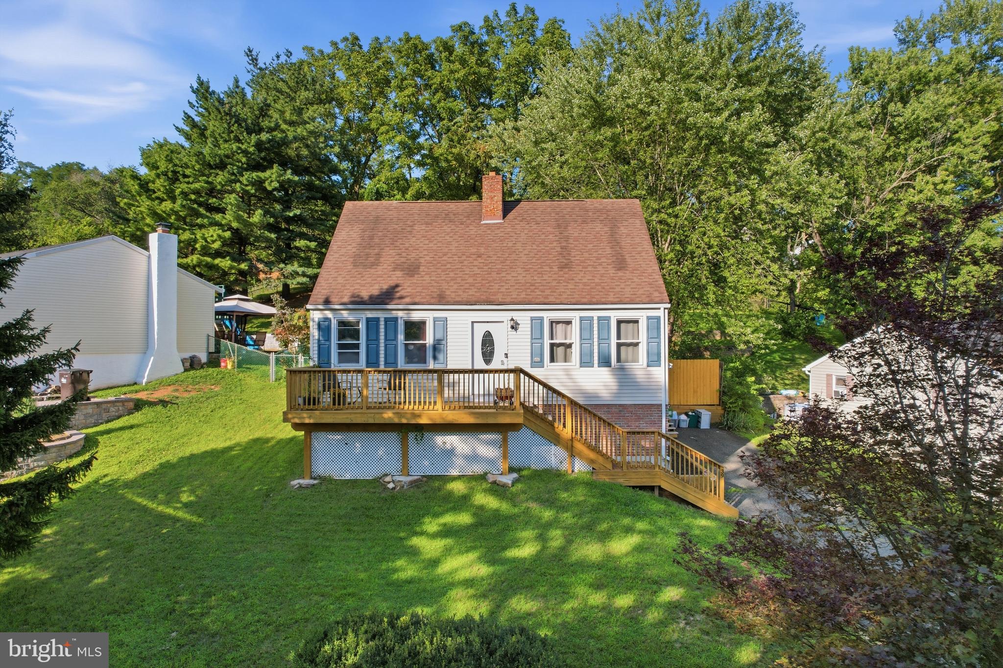 Welcome to 39 Lindy Lane, a move-in ready Cape Cod tucked away on a quiet dead-end street in the desirable Brookview neighborhood of Boyertown. Renovated prior to the current owner’s purchase, this home offers a comfortable and versatile layout with 3 bedrooms, 2 full bathrooms and plenty of finished living space across three levels.Step inside to a spacious living room highlighted by a wood-burning fireplace, creating a warm and inviting centerpiece for the main level. The updated kitchen features granite countertops, recessed lighting and an adjoining dining area overlooking the backyard. A main-level bedroom and full bathroom provide added flexibility for one-floor living, a home office or guest accommodations.Upstairs you’ll find two generously sized bedrooms along with a second updated full bathroom. Need even more space? The fully finished basement adds approximately 500 square feet of additional living area, making it an excellent option for a family room, game room, home gym or entertaining space.Outdoor living is another highlight of the property. Enjoy elevated views of the surrounding area from the front deck, or head out back to the spacious patio and pergola—an ideal setup for outdoor dining, entertaining and relaxing.Located in the Boyertown Area School District and convenient to local shopping, dining, recreation and area attractions, 39 Lindy Lane combines an established neighborhood setting with an updated interior and flexible living space. Schedule your showing and see everything this Brookview home has to offer!