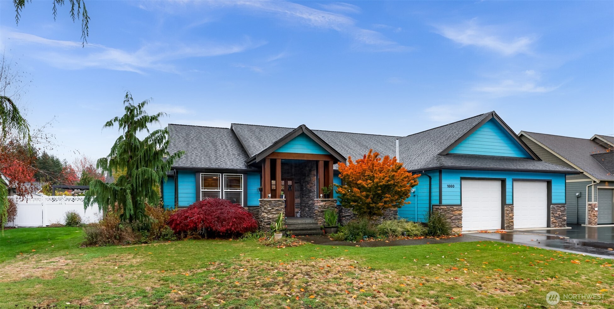 Amazing 5 bedroom home located in one of Lynden's most desirable neighborhoods! At almost 3,900 sq ft this home was built with entertaining and storage in mind. The main floor features 2 living areas, an open concept kitchen & large primary suite. On this level you will also find 2 add'l bedrooms, an office (that could be a 4th) & a 2nd full bath. Downstairs you will walk into a HUGE family room complete with 2nd kitchen, 2 more beds, and a 3rd full bathroom. The oversized garage offers plenty of storage space & has a separate workshop area. The fully fenced backyard & covered patio are perfect for relaxing. This home offers endless possibilities for entertaining guests, multi-gen living, or creating the perfect work/hobby space. Must see!