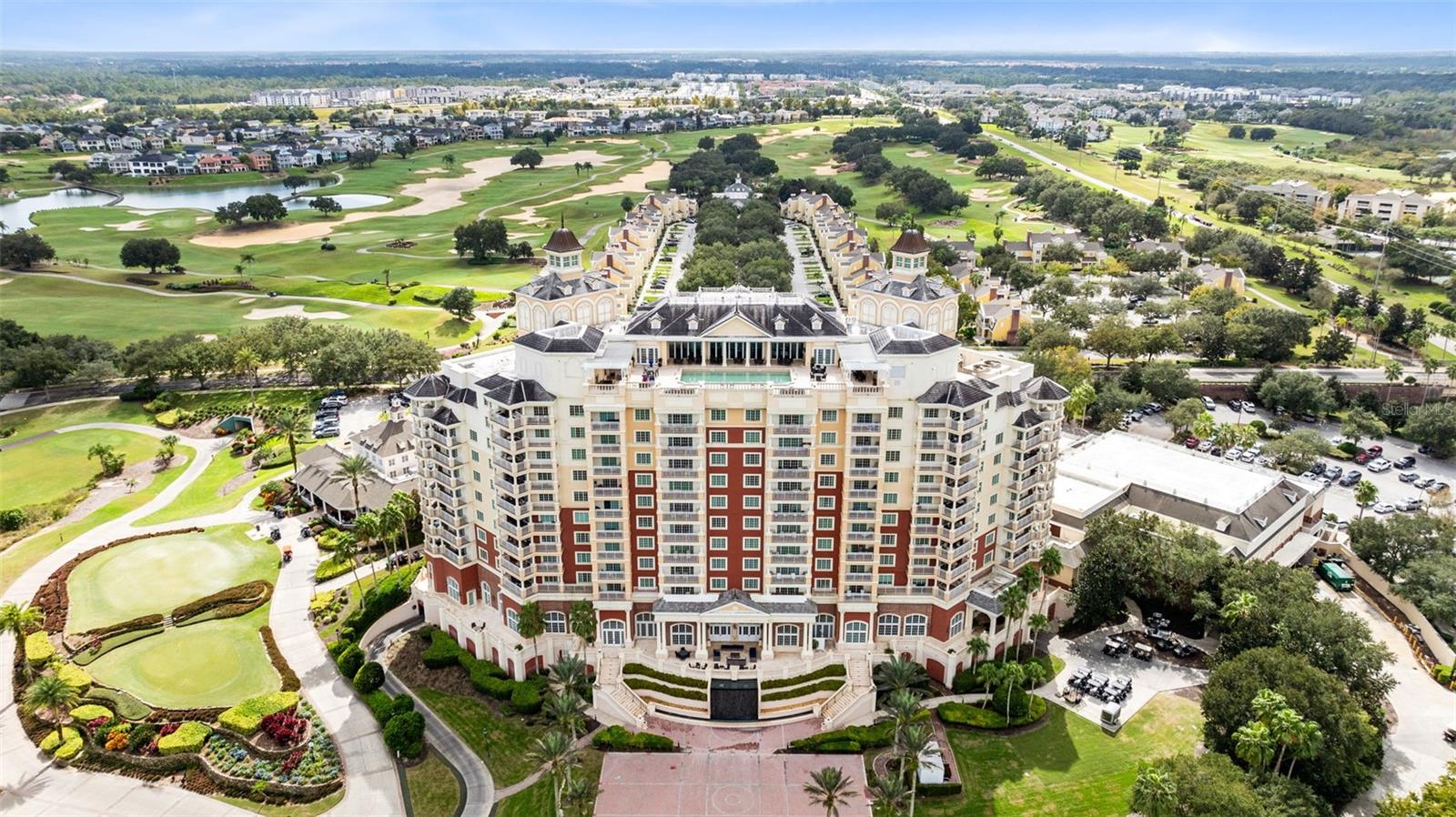 Rare opportunity to own this beautifully maintained and professionally furnished two-bedroom, two-bath residence in one of Central Florida’s desirable short-term rental communities. This spacious property is operating in a rental program, offering the ideal blend of personal enjoyment and turnkey investment potential. From the moment you enter inside, you’ll notice pride of ownership and thoughtful updates throughout. The condo features a bright, open layout enhanced by designer-selected furnishings, décor and lighting that create an inviting, vacation-ready atmosphere. Recent improvements include plush carpets in both bedrooms, providing comfort and warmth underfoot, and freshly styled interiors that appeal to guests and owners alike. The renovated kitchen is a standout feature, offering updated cabinetry, quartz countertops, a modern backsplash and newer appliances, ideal for preparing meals or entertaining during extended stays. The primary bath has also been tastefully updated, featuring quality finishes and a modern, spa-like design that elevates the overall feel of the suite. The second bedroom and bath offer ample space and flexibility for families, couples traveling together or long-term snowbird guests. The highlight of this condo is its expanded balcony that provides over 180-degree views of the Resort including your private fireworks show nightly. This residence has been thoughtfully maintained and is being sold fully furnished, making it turnkey for immediate rental income or personal use. With an established history in the short-term rental program, the property offers new owners the opportunity to seamlessly continue generating potential revenue from day one. Residents and guests enjoy convenient access to an array of amenities within the community, including swimming pools, fitness facilities, walking paths and multiple on-site dining options. The location is ideal for visitors seeking proximity to Orlando’s popular attractions. The home is just a short drive from Walt Disney World, major theme parks, shopping centers, golf courses, and a wide selection of restaurants, as well as major highways for easy travel throughout the region.  Whether you are looking for a dependable investment property, a beautifully furnished vacation home or a combination of the two, this residence offers exceptional value. Its renovated spaces, professional décor and strong rental appeal make it stand out in the market. Opportunities like this, where a property is performing in a rental program and requires no additional updates, are rare. Don’t miss your chance to own a fully furnished, move-in-ready two-bedroom, two-bath property in a premier short-term rental destination. This home is ready to welcome its next owner and continue providing memorable stays for years to come.