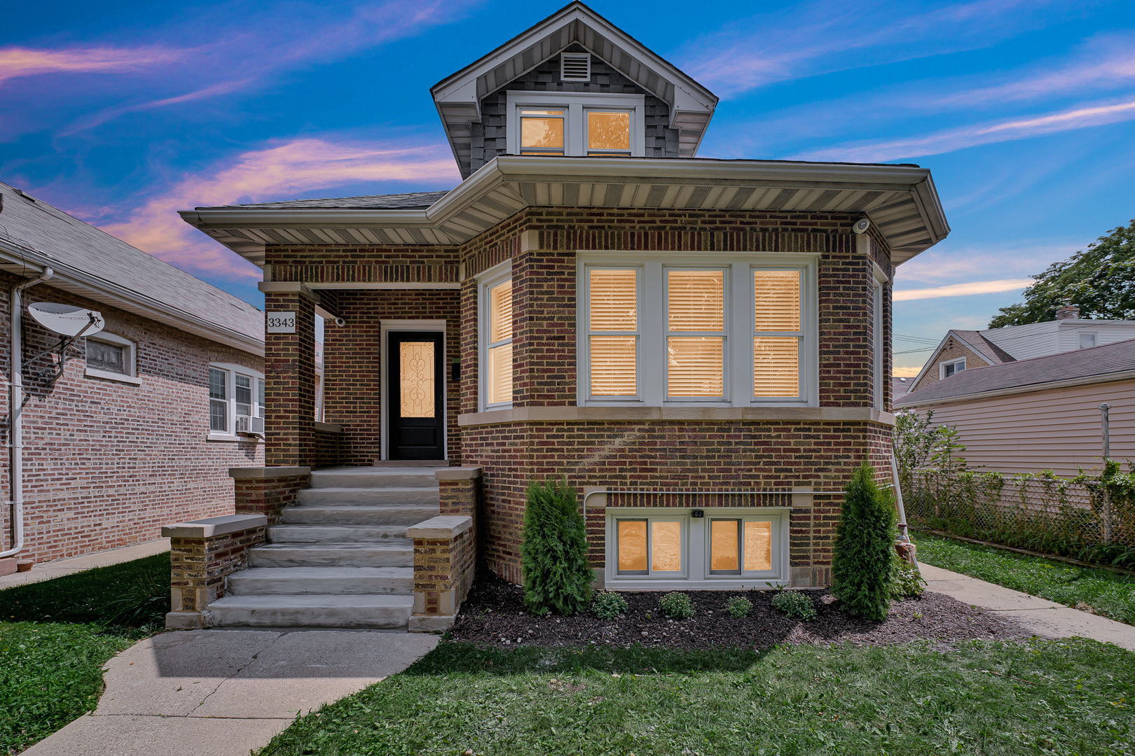 Stunning, Move-In Ready 5-Bedroom Home!  Fall in love with this beautifully updated home offering the perfect blend of modern upgrades and timeless charm. With four spacious bedrooms and two full bathrooms, there's room for everyone to feel comfortable.  Step inside to find gleaming hardwood floors and a brand-new designer kitchen featuring premium cabinetry, elegant quartz countertops, and all-new stainless steel appliances-perfect for cooking and entertaining.  The fully finished basement is a showstopper, complete with a huge family room, a private extra bedroom, and a stylish full bathroom. It even has a convenient rear exit for easy access to the backyard.  Outside, enjoy your newly built two-car garage and a beautiful new deck-ideal for summer barbecues, morning coffee, or evening relaxation.  This home has it all-space, style, and comfort-ready for you to move in and enjoy!