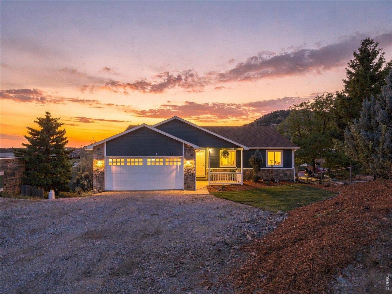 Experience Colorado living at its finest in this stunning ranch-style home nestled in the desirable Horsetooth Lake Estates community. Perched on a scenic lot with breathtaking views of Horsetooth Reservoir, the foothills, and unforgettable Colorado sunsets, this property offers the perfect blend of privacy, tranquility, and convenience.Featuring 4 bedrooms, 3 bathrooms, and a bright open-concept layout, this home is designed to showcase the incredible views from nearly every angle. The spacious kitchen flows seamlessly into the main living area, creating an inviting space for everyday living and entertaining. Large windows fill the home with natural light while framing the spectacular surrounding landscape.The walk-out basement provides additional living space with endless possibilities for recreation, guests, a home office, fitness area, or media room. Step outside onto the expansive deck and enjoy your morning coffee overlooking Horsetooth Reservoir or unwind in the evening while taking in the peaceful setting and wildlife that frequent the area.Situated on approximately 0.41 acres, this property offers a rare opportunity to enjoy mountain living while remaining just minutes from Fort Collins amenities. Outdoor enthusiasts will appreciate the close proximity to Horsetooth Reservoir, the marina, hiking and biking trails, boating, fishing, and countless recreational opportunities right outside their door. Whether you're seeking a full-time residence or a private Colorado retreat, this exceptional property delivers stunning views, versatile living space, and an unbeatable location near one of Northern Colorado's most iconic destinations.